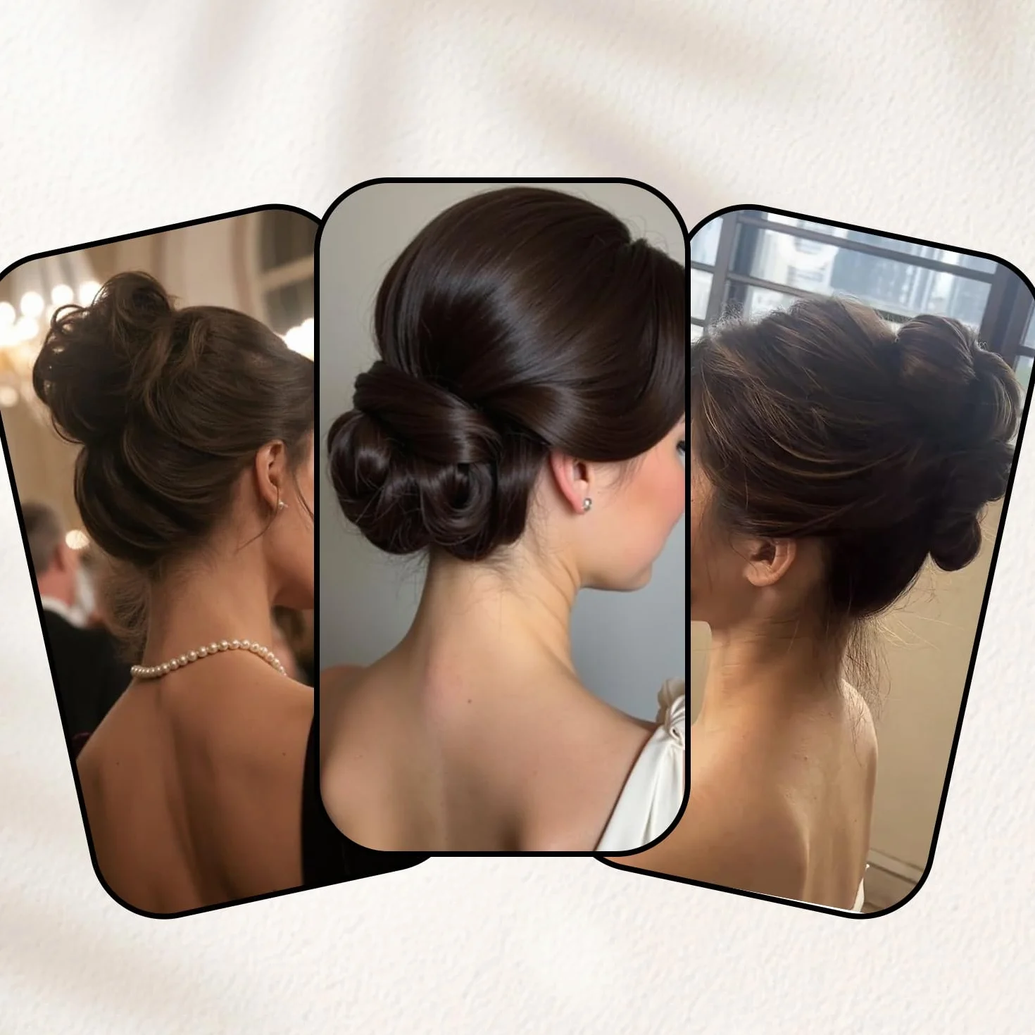 Juego de 21 Piezas Moldeador de Moños para Mujer, Kit con Donuts de Pelo y Horquillas - Beige