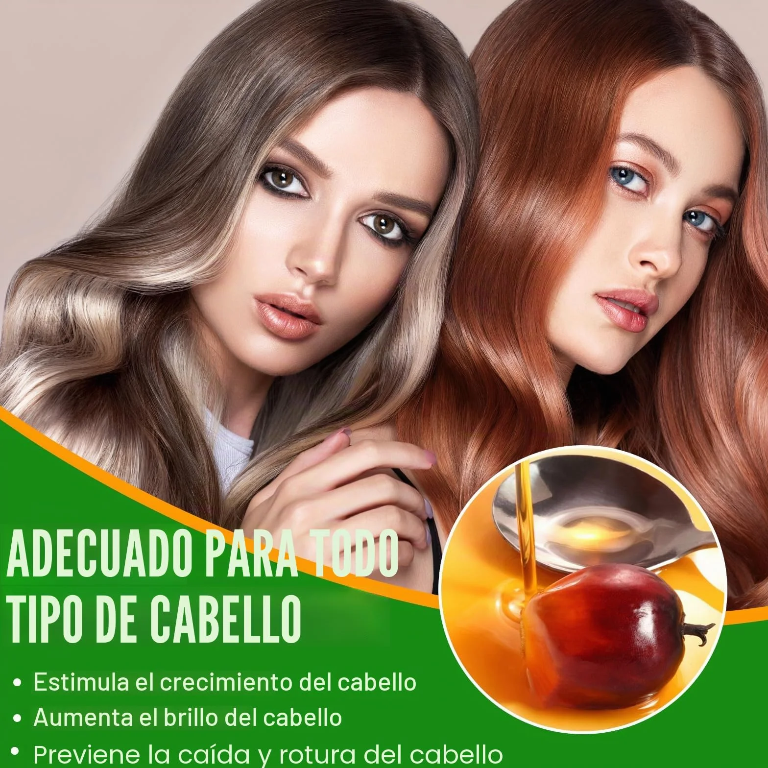 Aceite de Batana Natural Prensado en Frío para Cabello, Cejas y Pestañas, 60ml