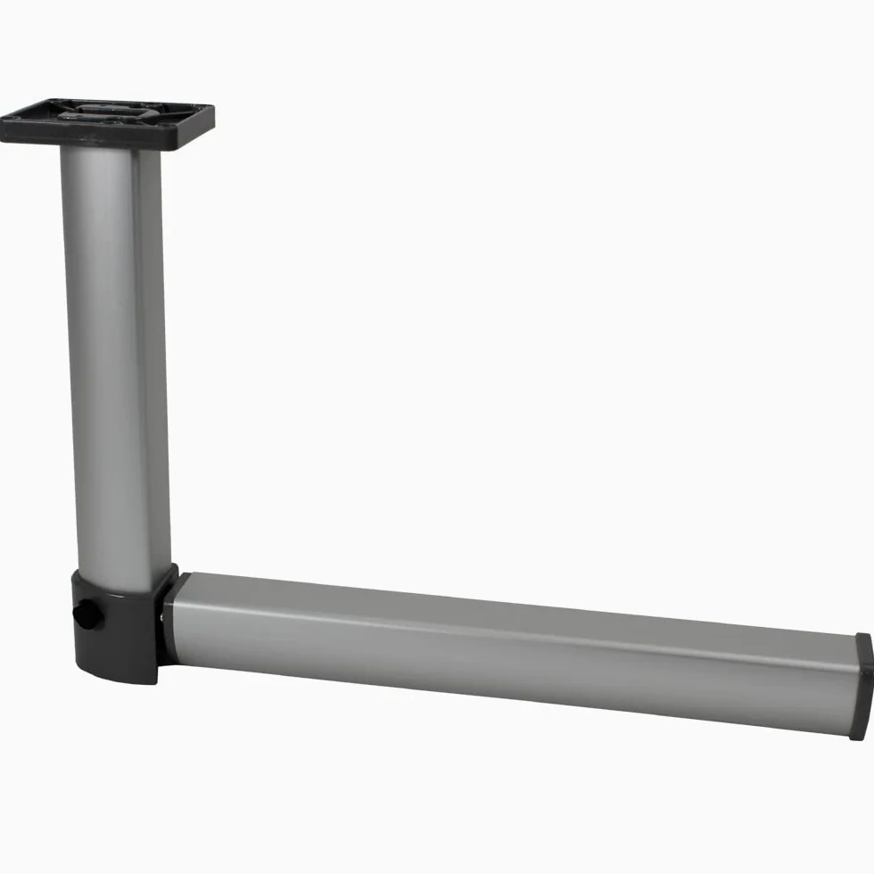 Almohadilla de mesa con articulación para caravana, autocaravana, casa rodante, barco, aluminio