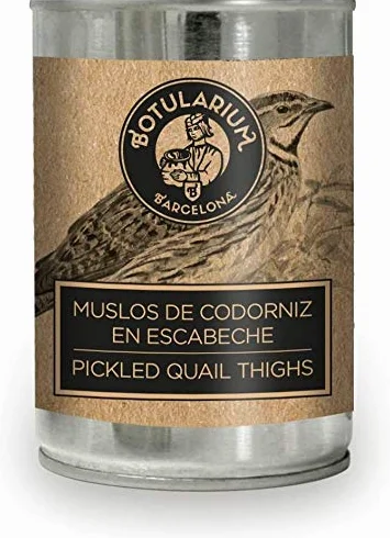 Muslos de codorniz en escabeche Botularium 390g