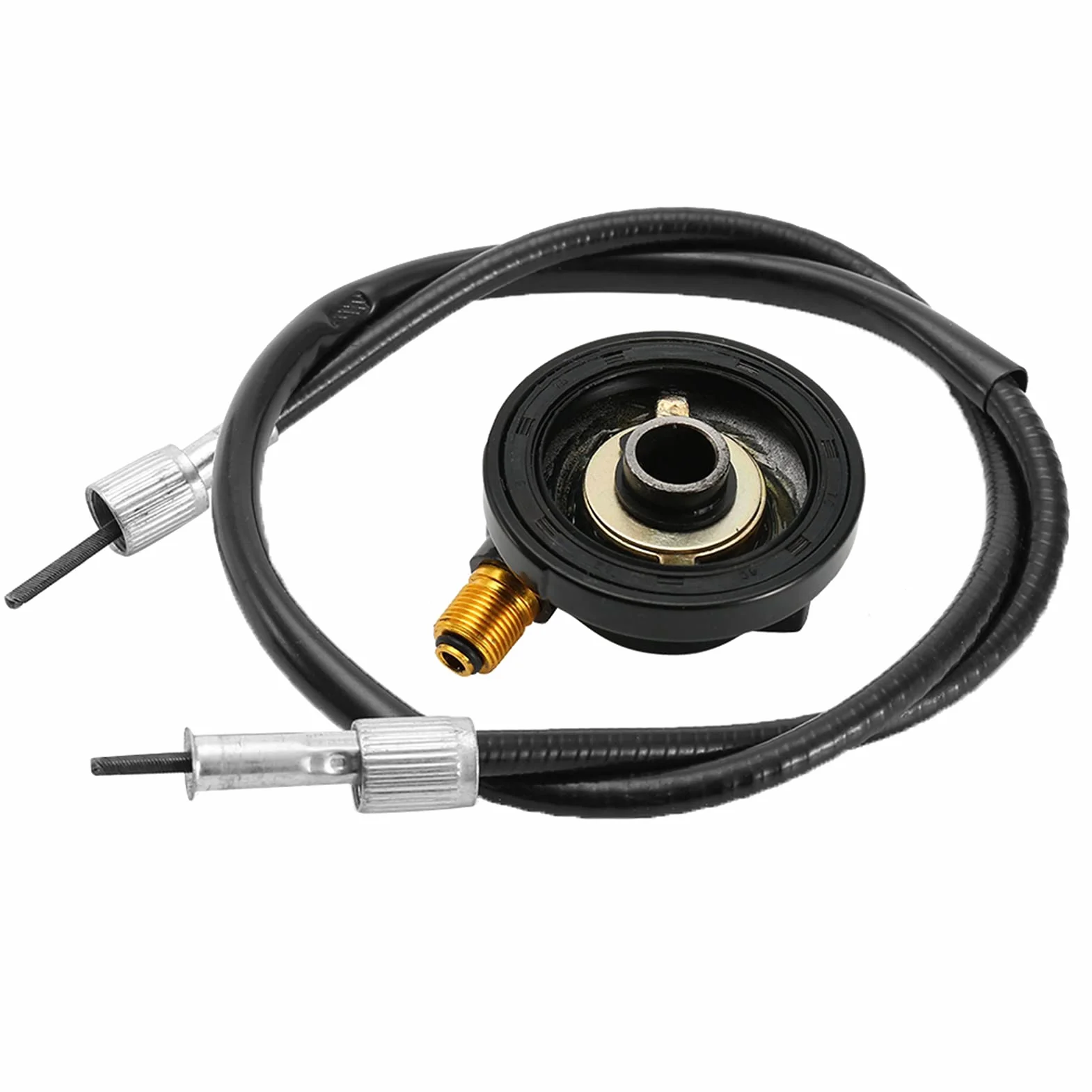Cable Cuentakilómetros Engranaje de transmisión de velocímetro de 12 mm con cable de 100cm para scooter con cable GY6 Scooter Parts
