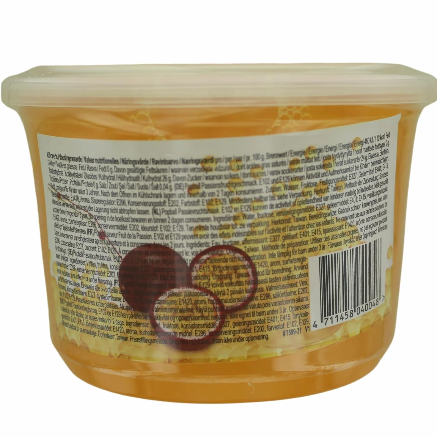 Popping Boba Fruta de la Pasión 950 GR