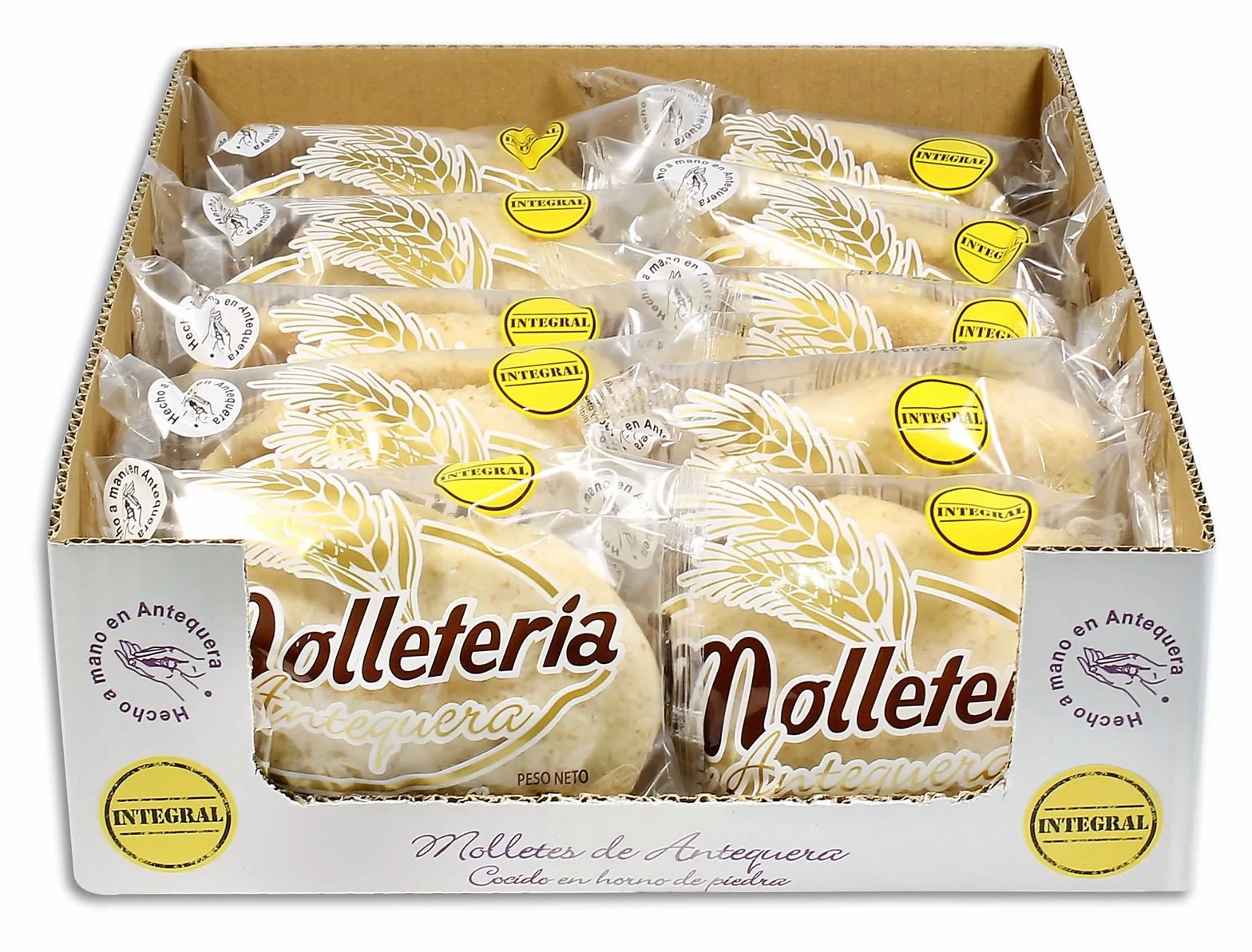 Mollete Mediano con Salvado 60g