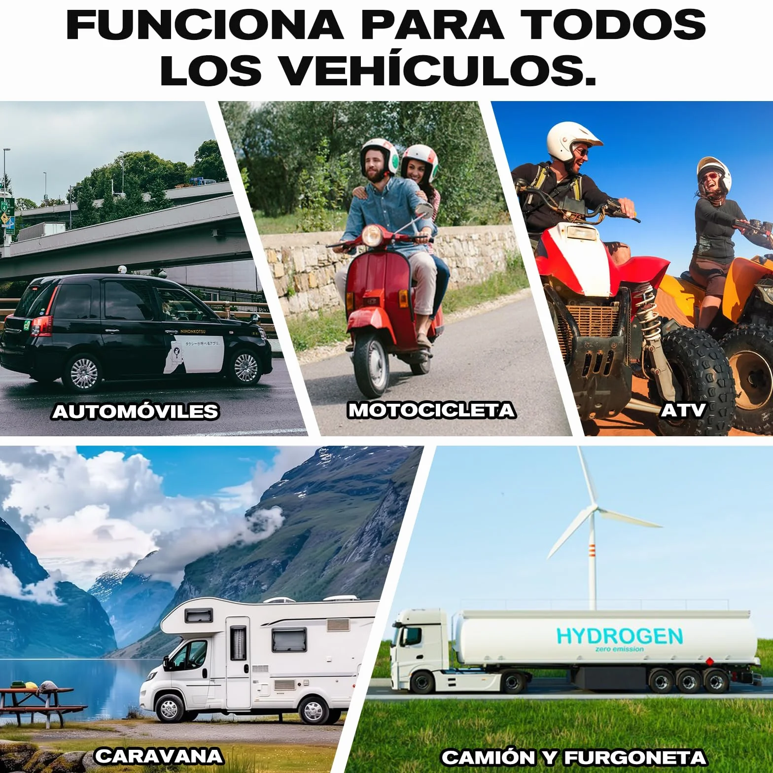 kit profesional de reparación de pinchazos 45 pcs para coche, moto y todoterreno, neumático antipinchazos, mechas y clavos, para emergencias en carretera y montaña