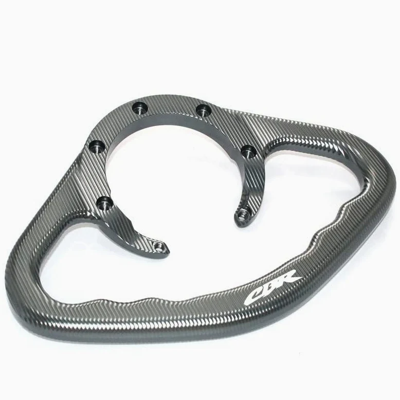 VACSAX Asas de Mano for pasajeros, manija de Barra de Agarre de Tanque for Honda CBR 600RR CBR600RR 600RR 2003-2013 2004 2005 2006 2007 2008 2009 F5 (Color : Black)