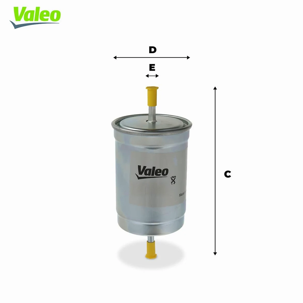 Valeo Filtro de Gasolina para Coches 587136, Filtro Combustible