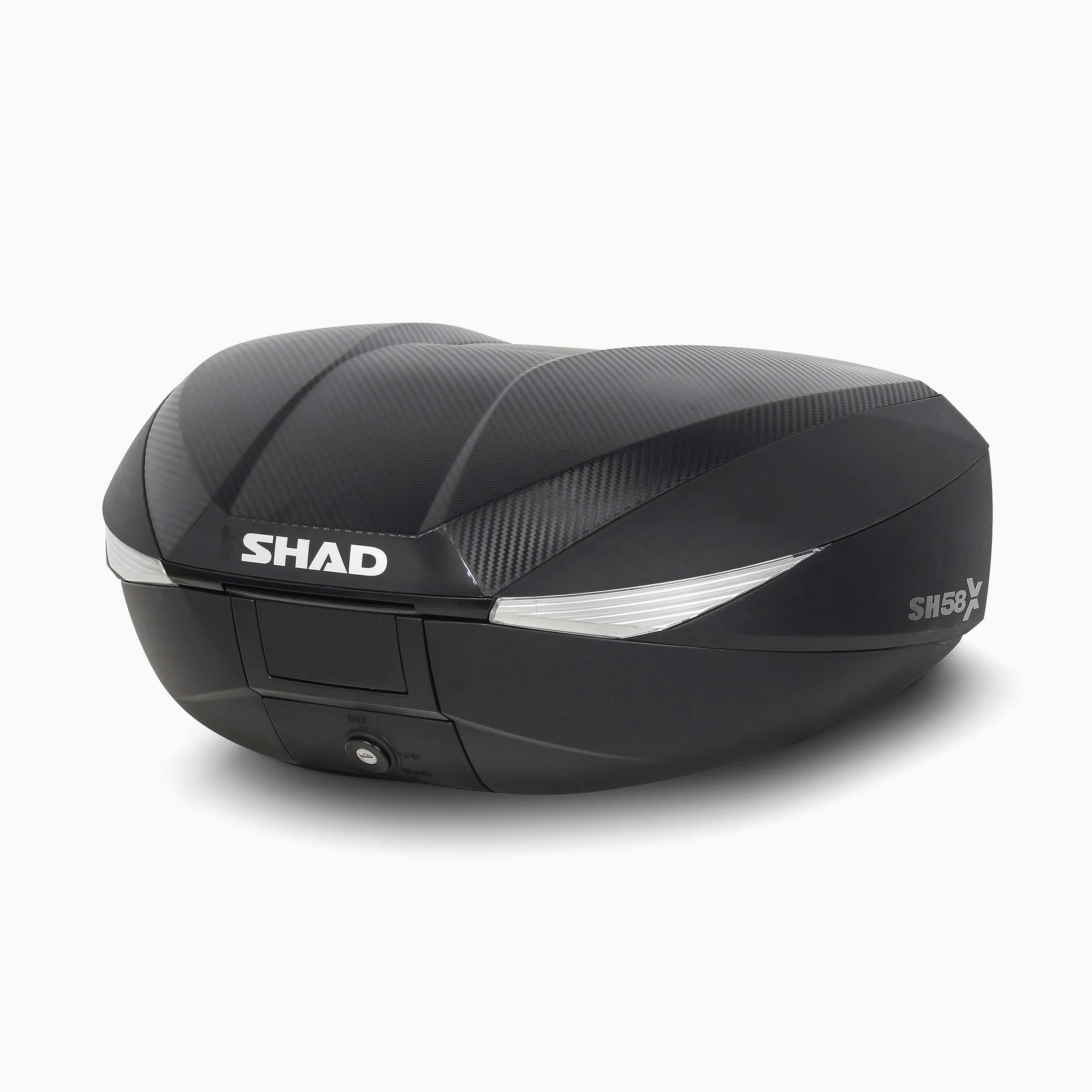 SHAD SH58X Carbon Baul Moto Expandible
