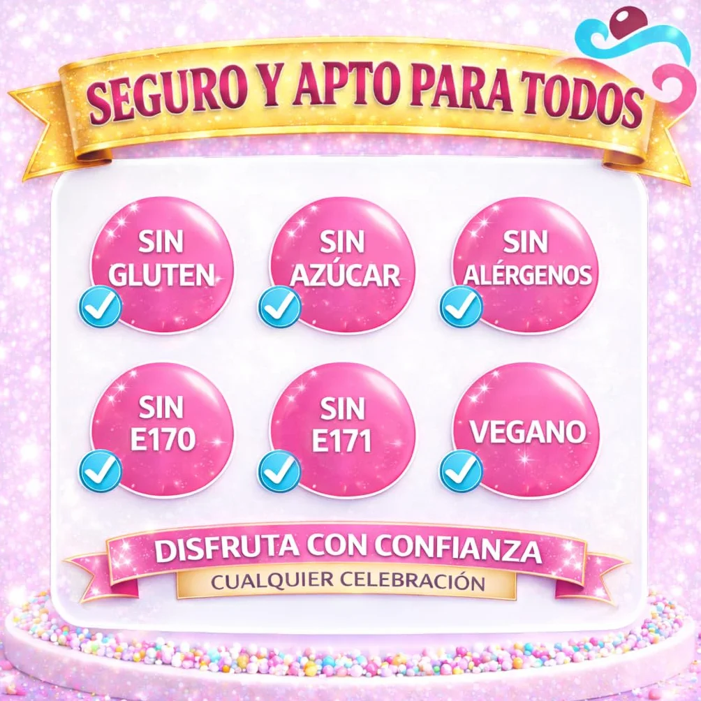 Imagen Comestible Personalizable para Tartas de Cumpleaños - Añade Foto, Nombre y Texto - Varios Tamaños Rectangular