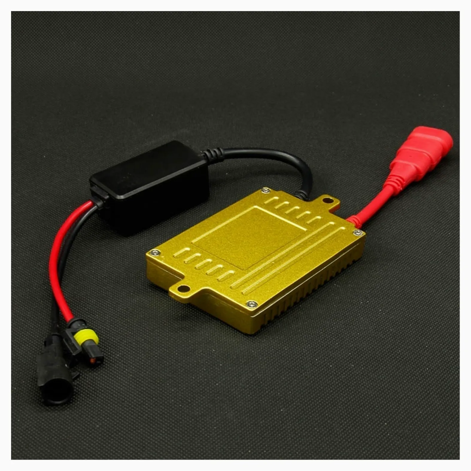 Balasto HID Lastre Dorado de 55W para Coche, Kit de conversión de Faros de xenón