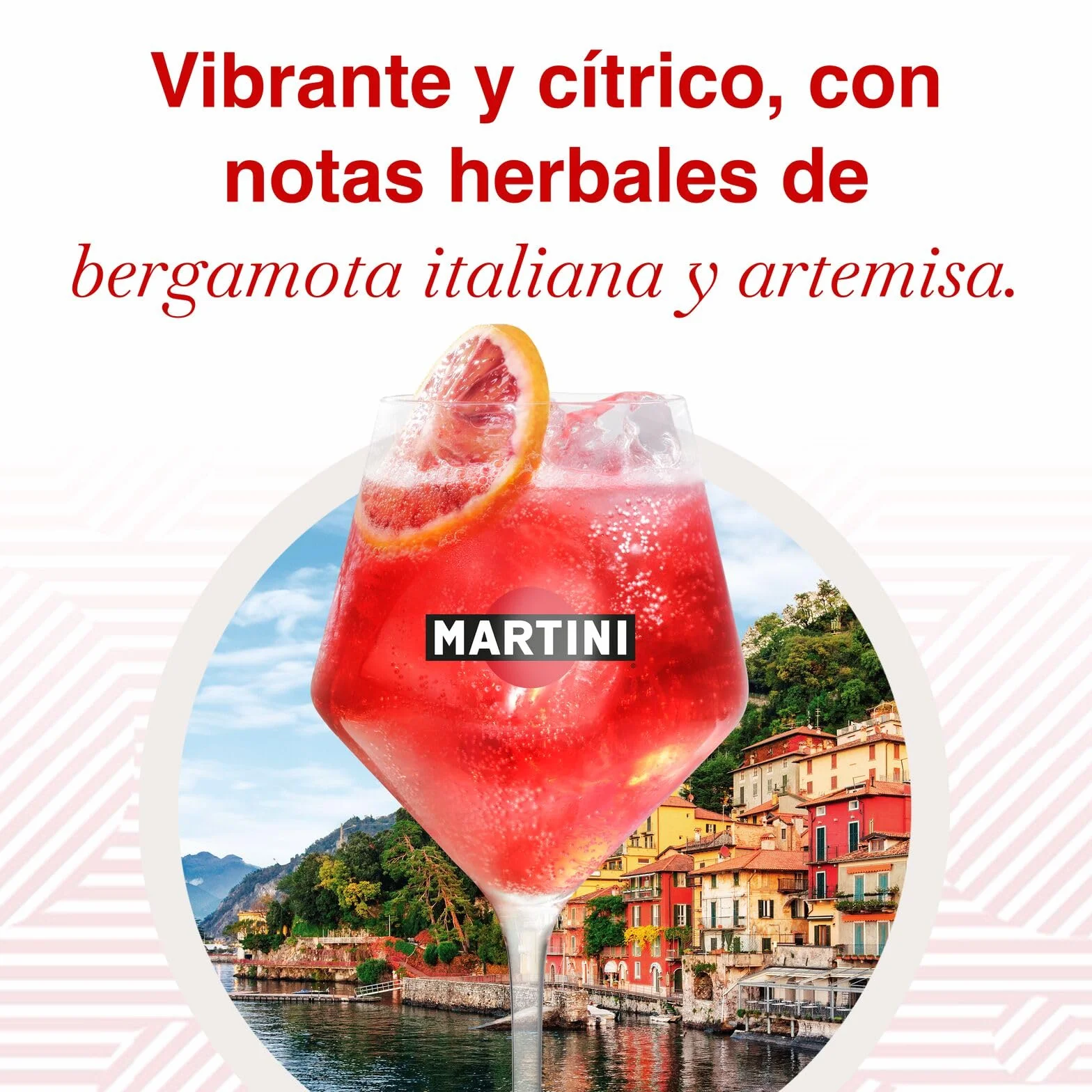 MARTINI Vibrante Aperitivo sin Alcohol 75cl con Infusión de Botánicos Superiores
