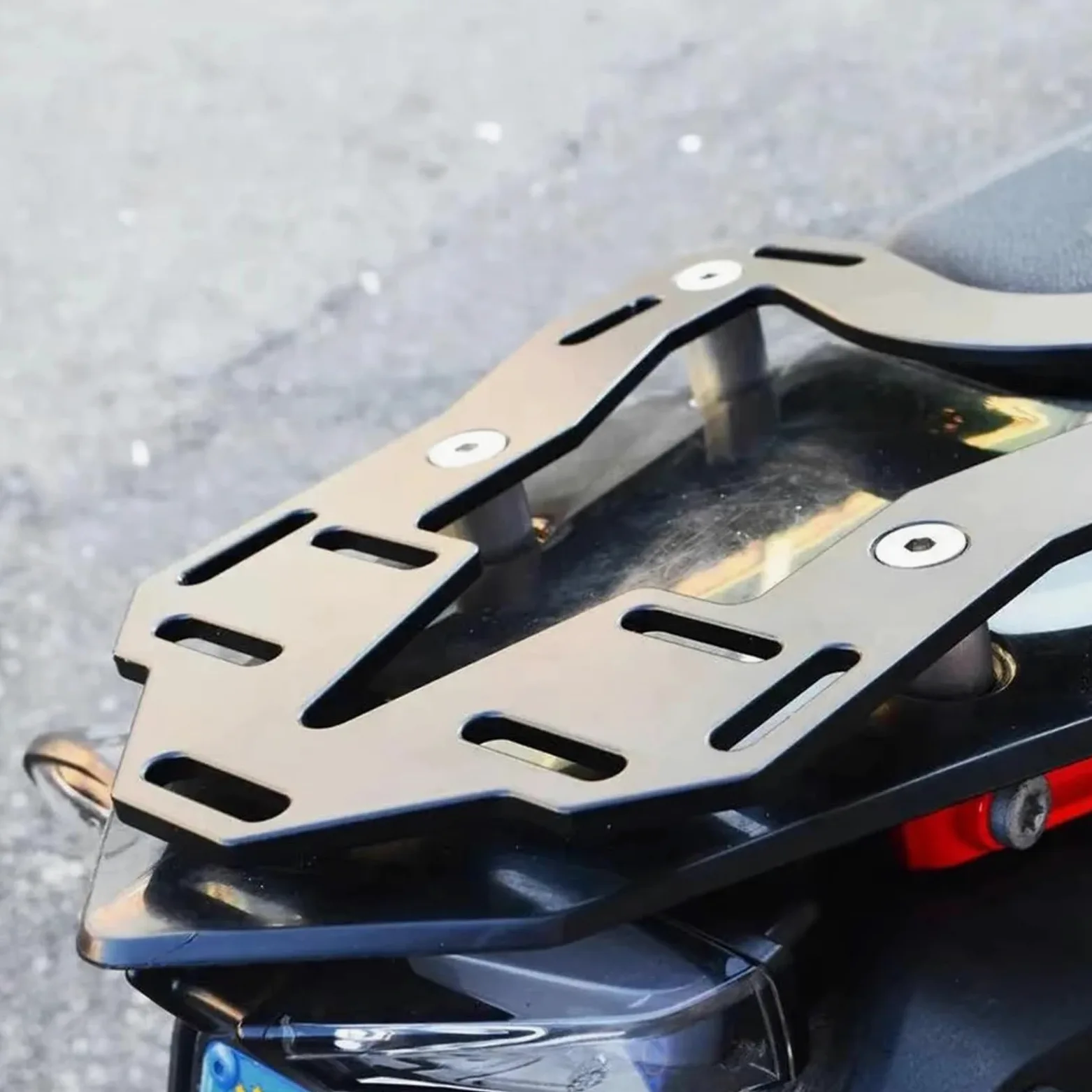 Moto Portaequipajes Trasero Compatible con Hus&qvarna Norden 901 Equipaje Trasero de ampliación Bastidor