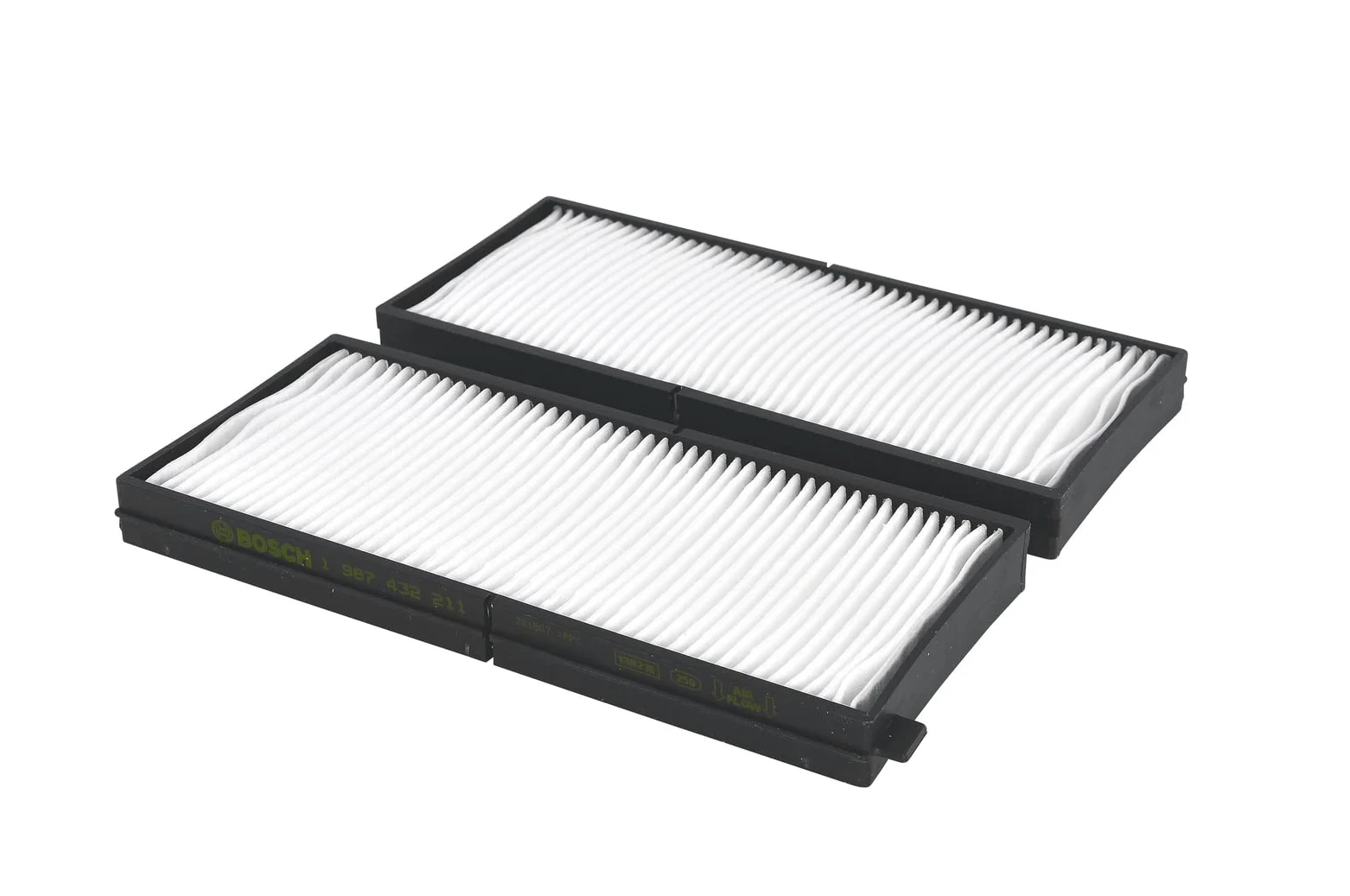 BOSCH Filtro de habitáculo 1 987 432 211 Filtro de partículas Altura: 20 Ancho: 105 Longitud: 239 Compatible con KIA SHUMA FB SHUMA II FB SHUMA II Sedán FB