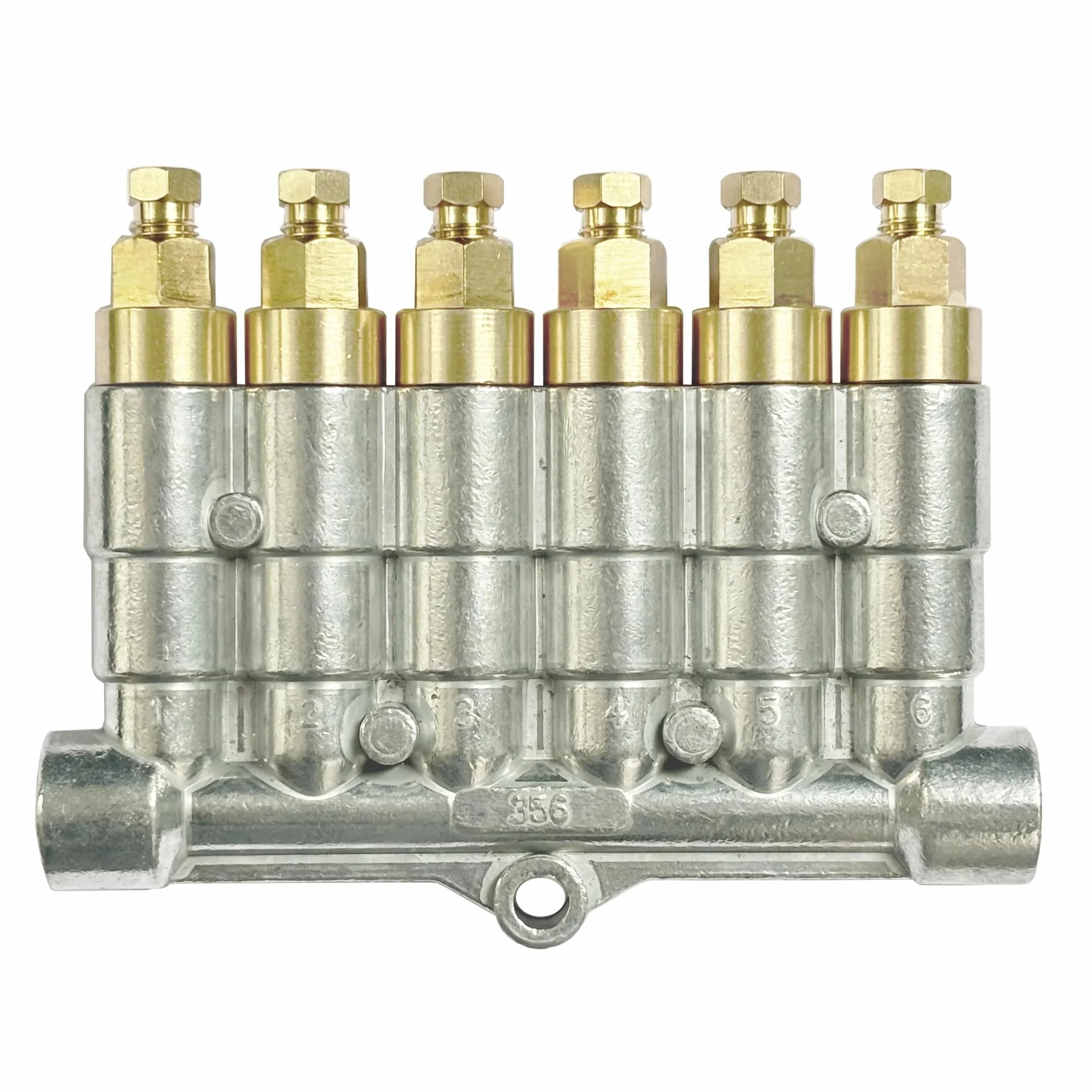 Válvula separadora de lubricación Colector de lubricante 5 salidas 0.2CC 0.3CC | Distribuidor volumétrico de aceite Detective R355 551 R353 R352 R35(R352 (2 outlets),0.3CC)