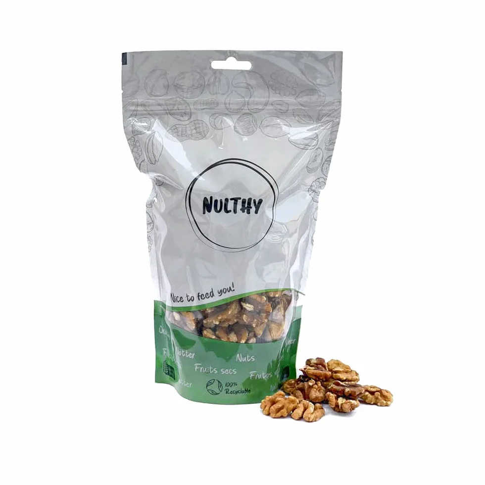 Nueces Peladas BIO 1kg - Mitades de Nuez Ecológica, Fuente de Omega 3