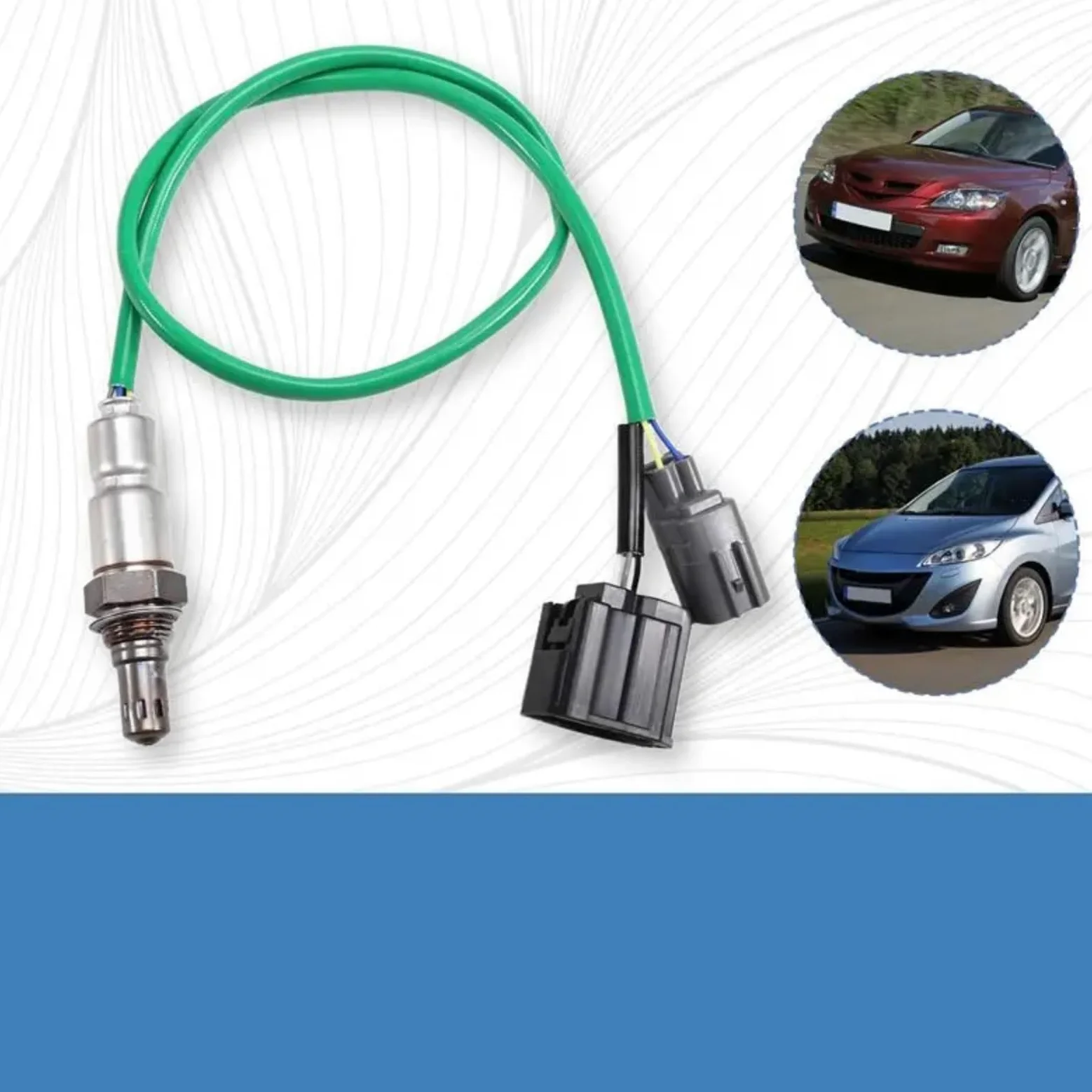 Sensor Oxígeno O2 Sonda Sensor De Oxígeno O2 Para Coche Y Sensor Lambda O2 Para Sonda LFBL-18-8G1 Compatible Con Mazda 3 2007-2009 Para Mazda 5 2009-2012