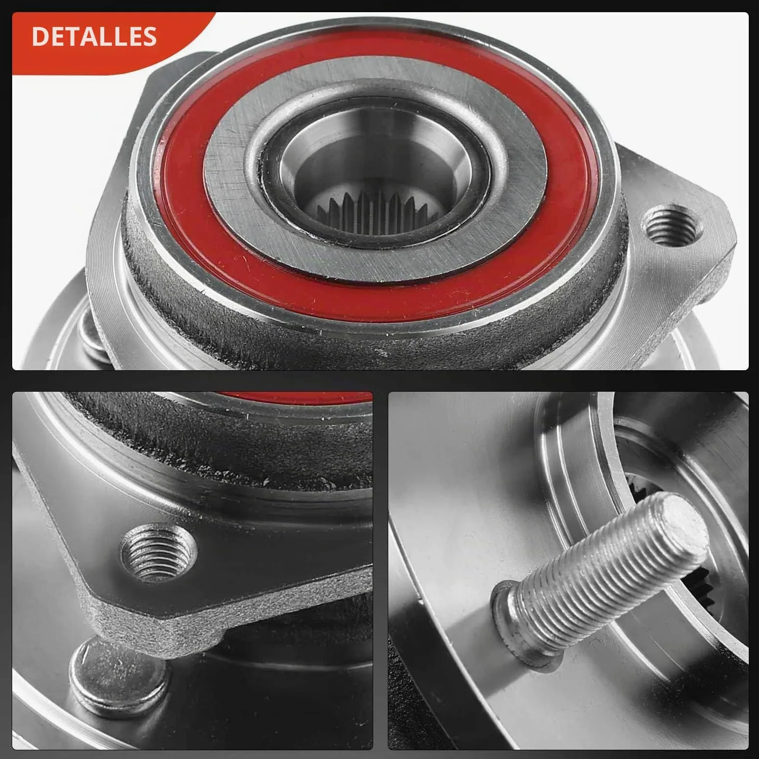 Frankberg 2 rodamientos de rueda juego de rodamientos de rueda delantera | Al frente rueda con brida ⌀153, 5, 53007449AB; 53007449AB; Compatible con: Cherokee XJ, Gran Cherokee I ZG ZJ