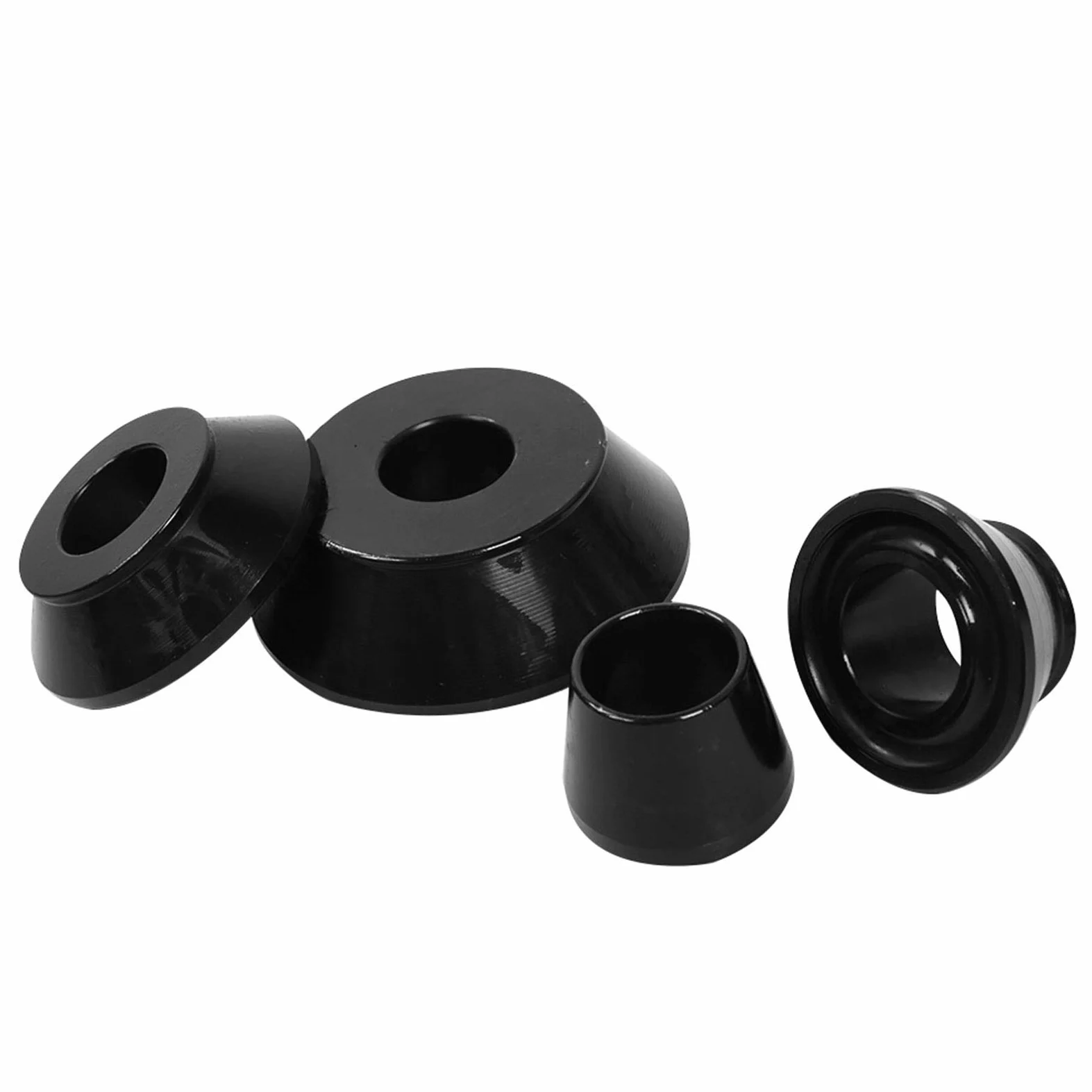Equilibrador de Ruedas de Cono de Cinta de 4 Piezas Eje Estándar de 40 Mm - Incluye Varios Tamaños para Equilibrar Ruedas en Automóviles, Camiones, Caravanas y SUV - Hecho de Acero Al Carbono