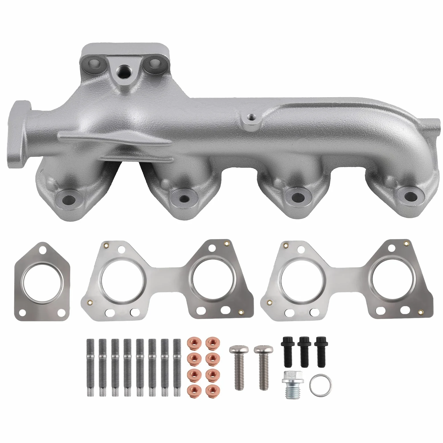 maXpeedingrods Colector de escape de hierro fundido para BMW Serie 1, 2, 3, 4, 5, X1, X3