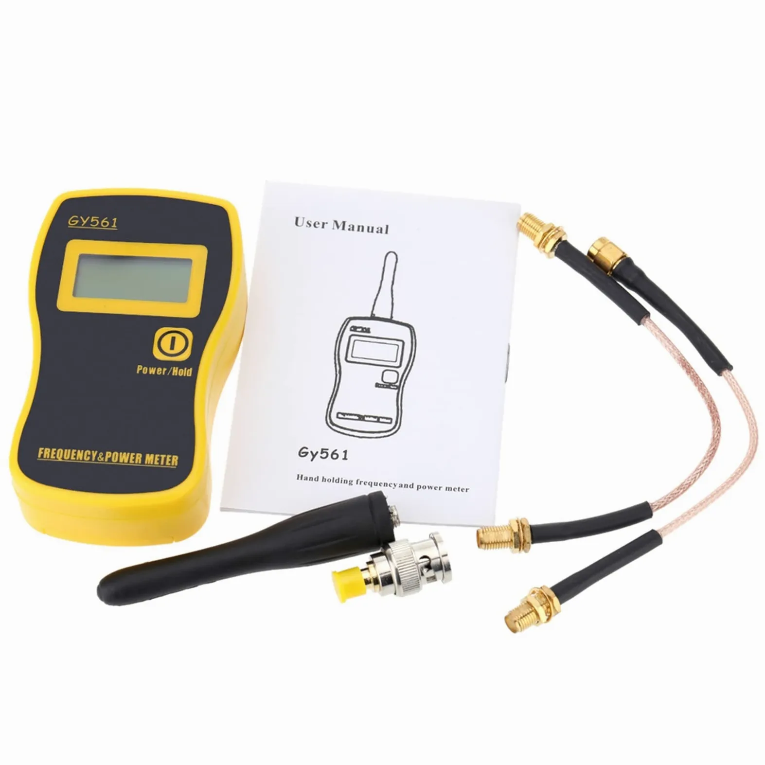 Comprobador de baterias Mini medidor portátil digital de frecuencia de alta precisión Gy561 Probador de medición de potencia