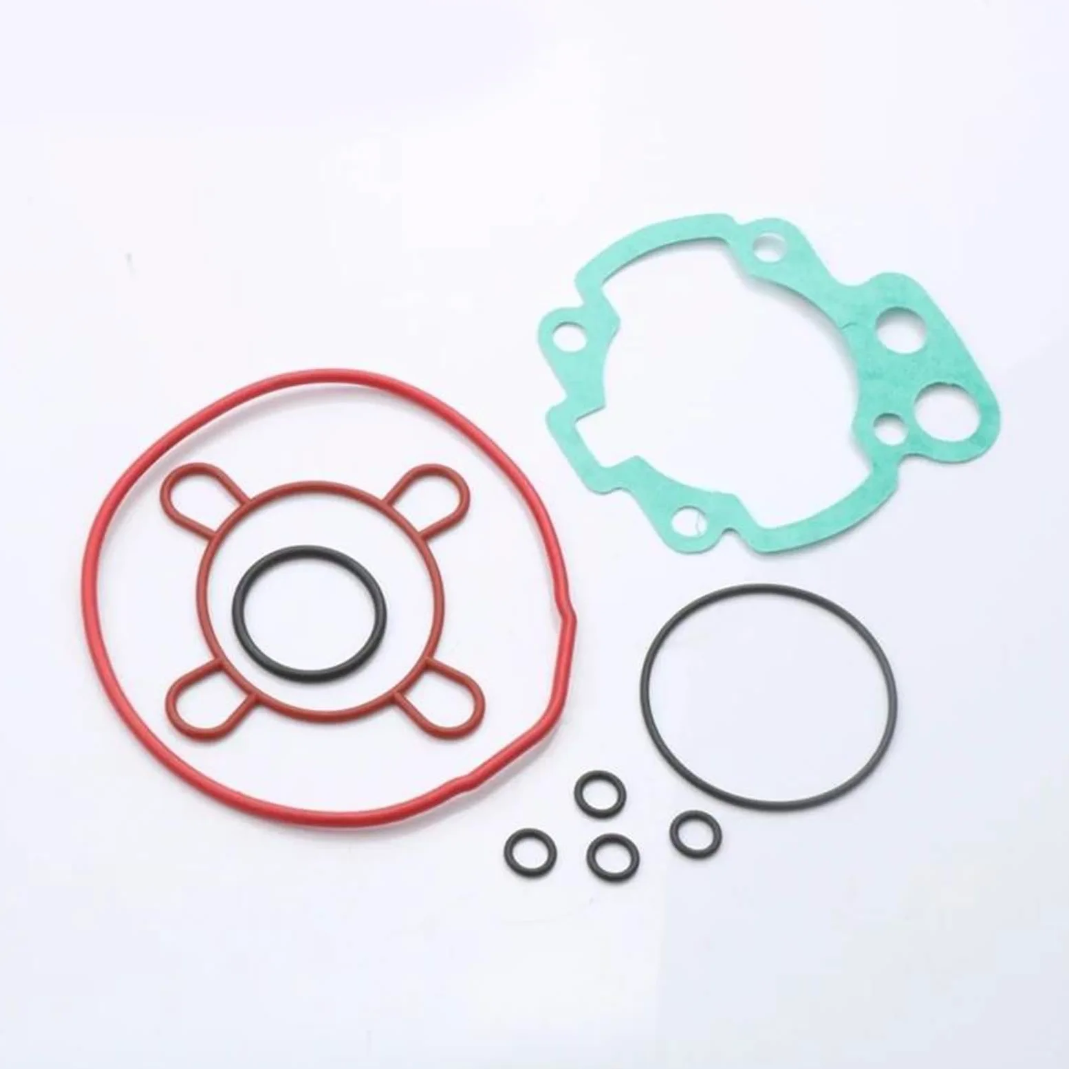 Juego De Juntas para Culata De Motor De 90 CC Y Bujía E6TC Y Culata para Minarelli para Beta RK6 RR 50 ALU AM4 AM5 AM6 49 Mm 2T