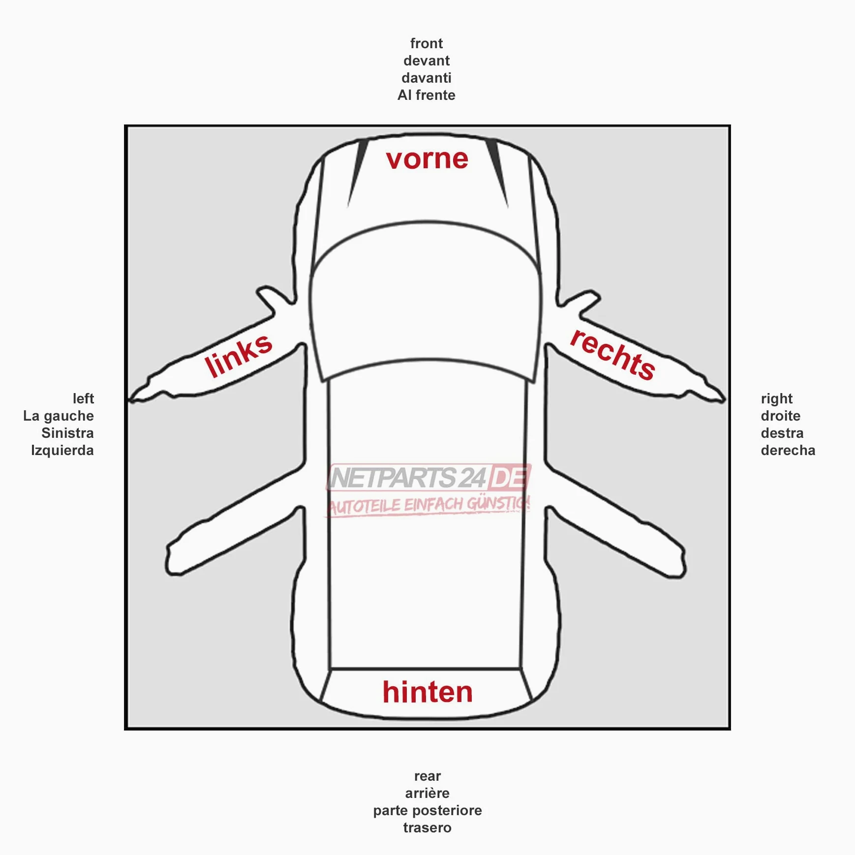 Johns, Apto para Fiat Panda faros 169 08/09 izquierdo + bombilla