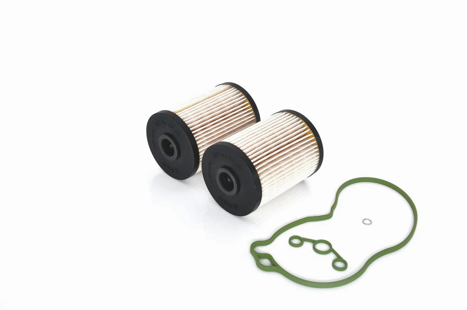 BOSCH 1 457 431 718 Filtro combustible Cartucho filtrante Compatible con VW Touareg 7LA, 7L6, 7L7 Phaeton 3D1, 3D2, 3D3, 3D4, 3D6, 3D7, 3D8, 3D9