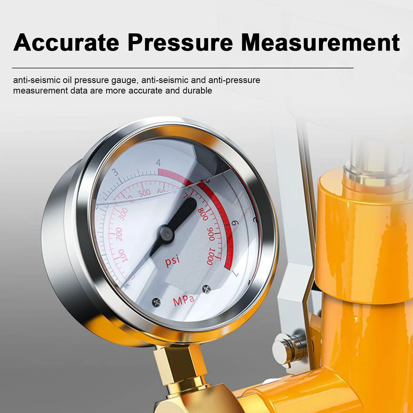 Genérico Bomba De Prueba De Presión De Agua Manual Hidráulica, Comprobador De Presión De Tuberías, Detector De Presión De 25 Kg, Herramienta De Prueba De Bomba Hidrostática (40kg)