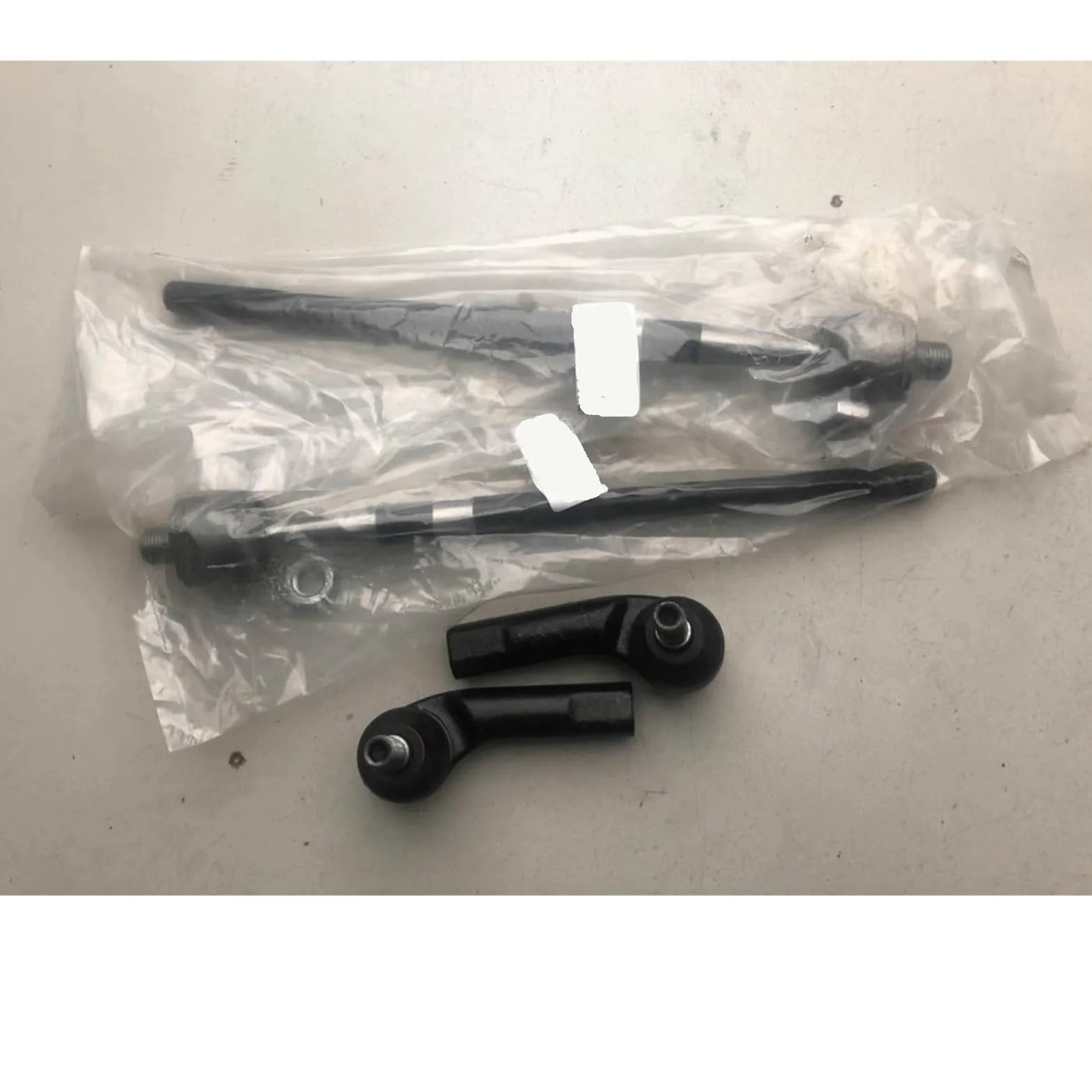 Juntas de varillas para coche Compatible con Brilliance FRV FSV H530 V5 SUV recambios de motor coche 4538203 (2 uds/kit) enlace final barra dirección/junta esférica(Axial Rod 1pair)
