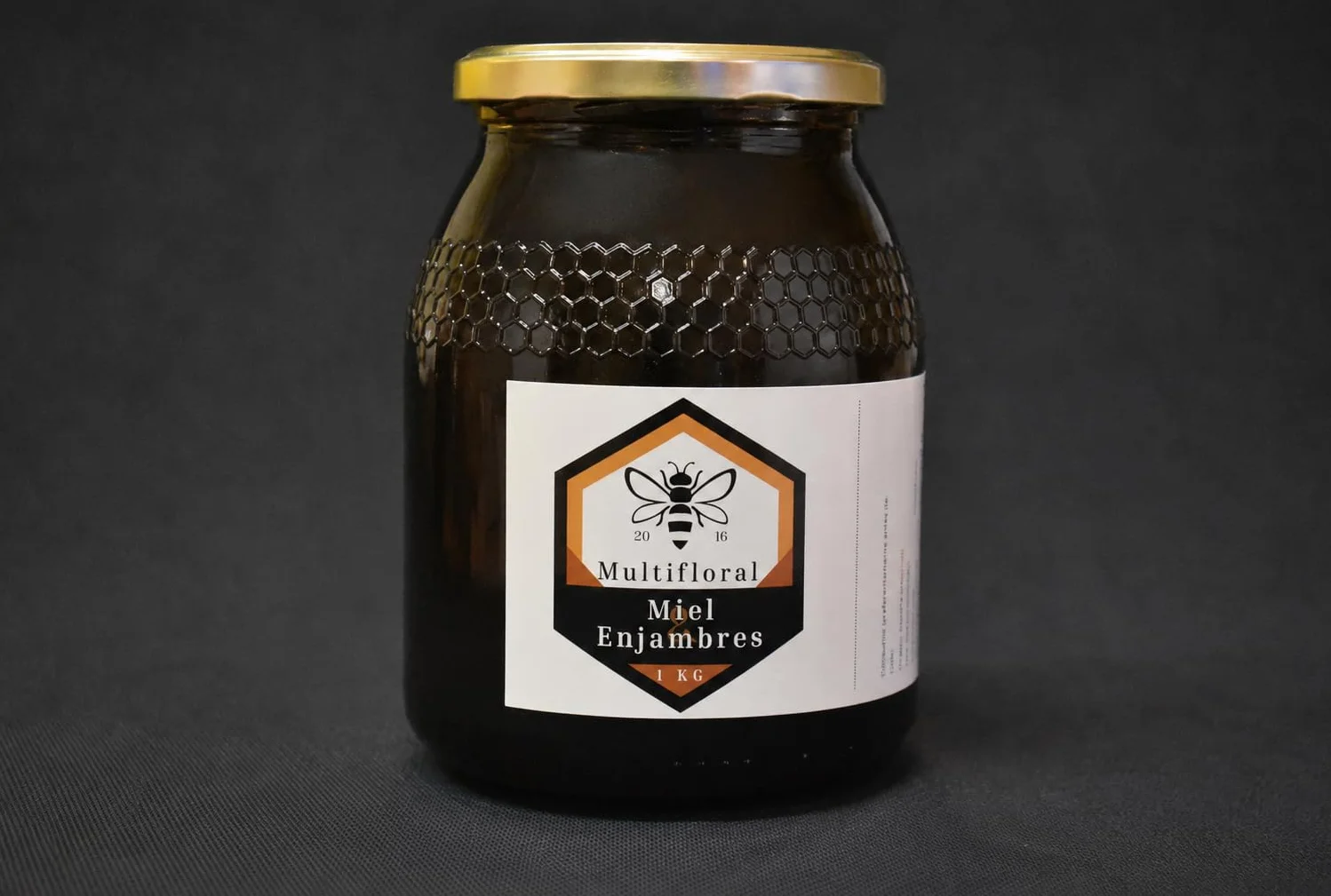 Miel Natural Pura Artesanal Multifloral 1 kg Asturias España