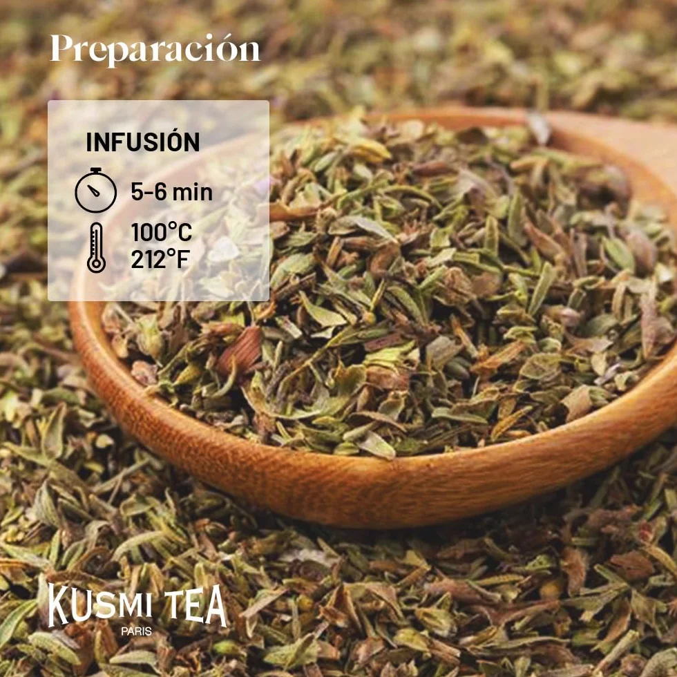 Kusmi Tea Sweet Break Té Orgánico Hibisco Frutos Rojos Tisana sin Teína Lata 100g