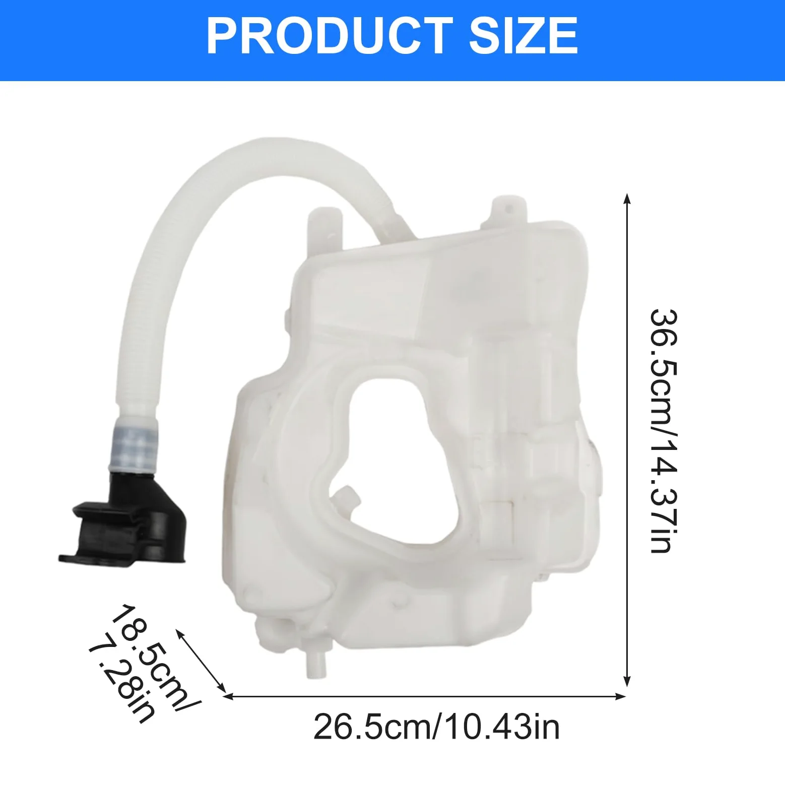 Filtro de depósito de limpiaparabrisas de alto caudal, filtro de tanque de líquido, repuesto para parabrisas R60 61669800910