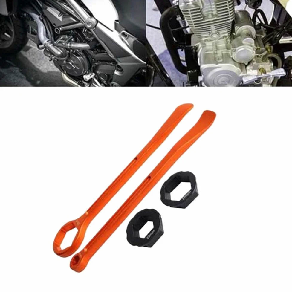 Juego de herramientas para palanca de neumáticos, 10 mm, 13 mm, 22 mm, 27 mm, 32 mm, compatible con motocicletas