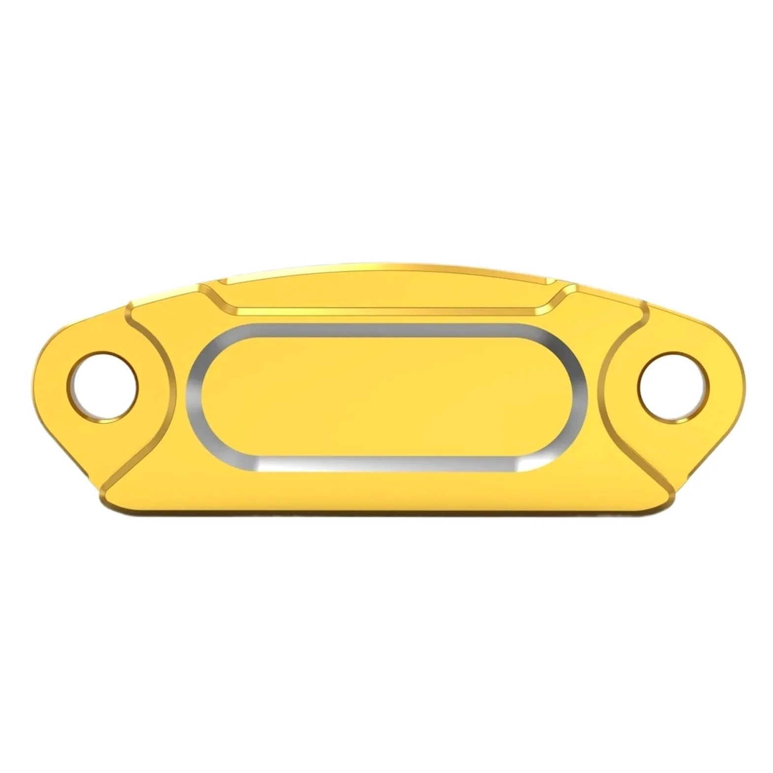 Actuador de control de embrague Cubierta de aluminio para palanca de cambios, compatible con Harley Road King/Special FLHRXS Street Glide FLHX Special FLTRU 2017-2019(Golden White)