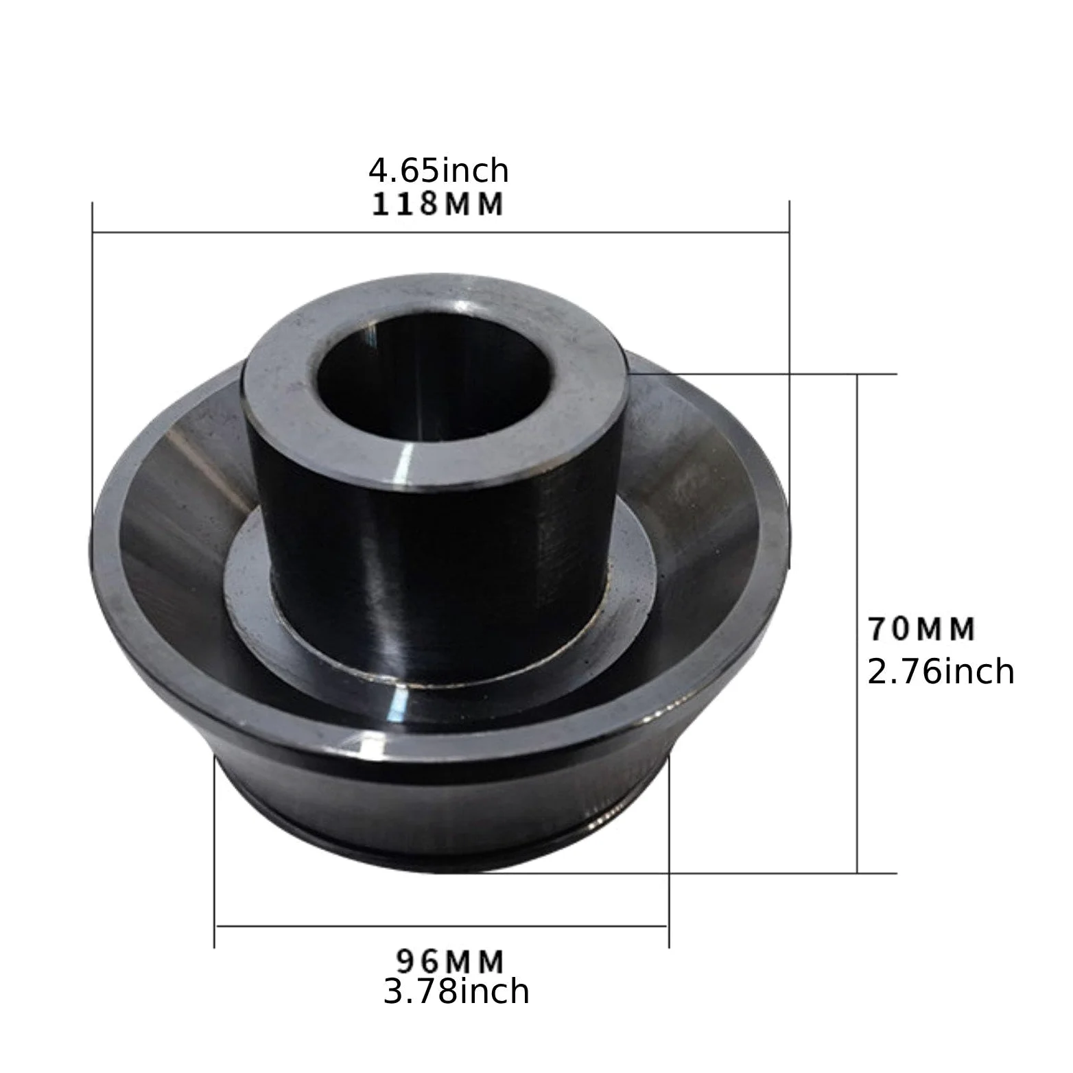 Equilibradora de Ruedas, Máquina de Equilibrado de Ruedas, Cono, Accesorios para Automóviles, Mantenimiento de Taller, Abrazadera de Doble Cara para U, 40mm