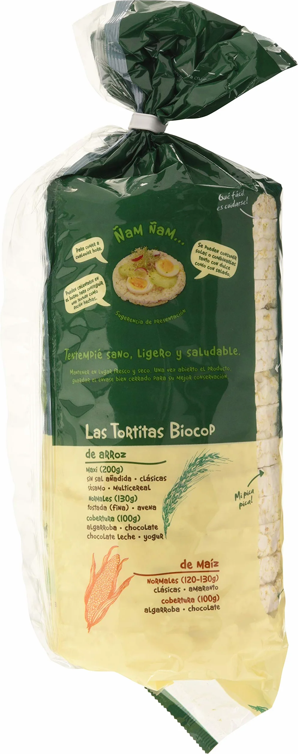 Biocop Tortitas Arroz S/Sal 400 g