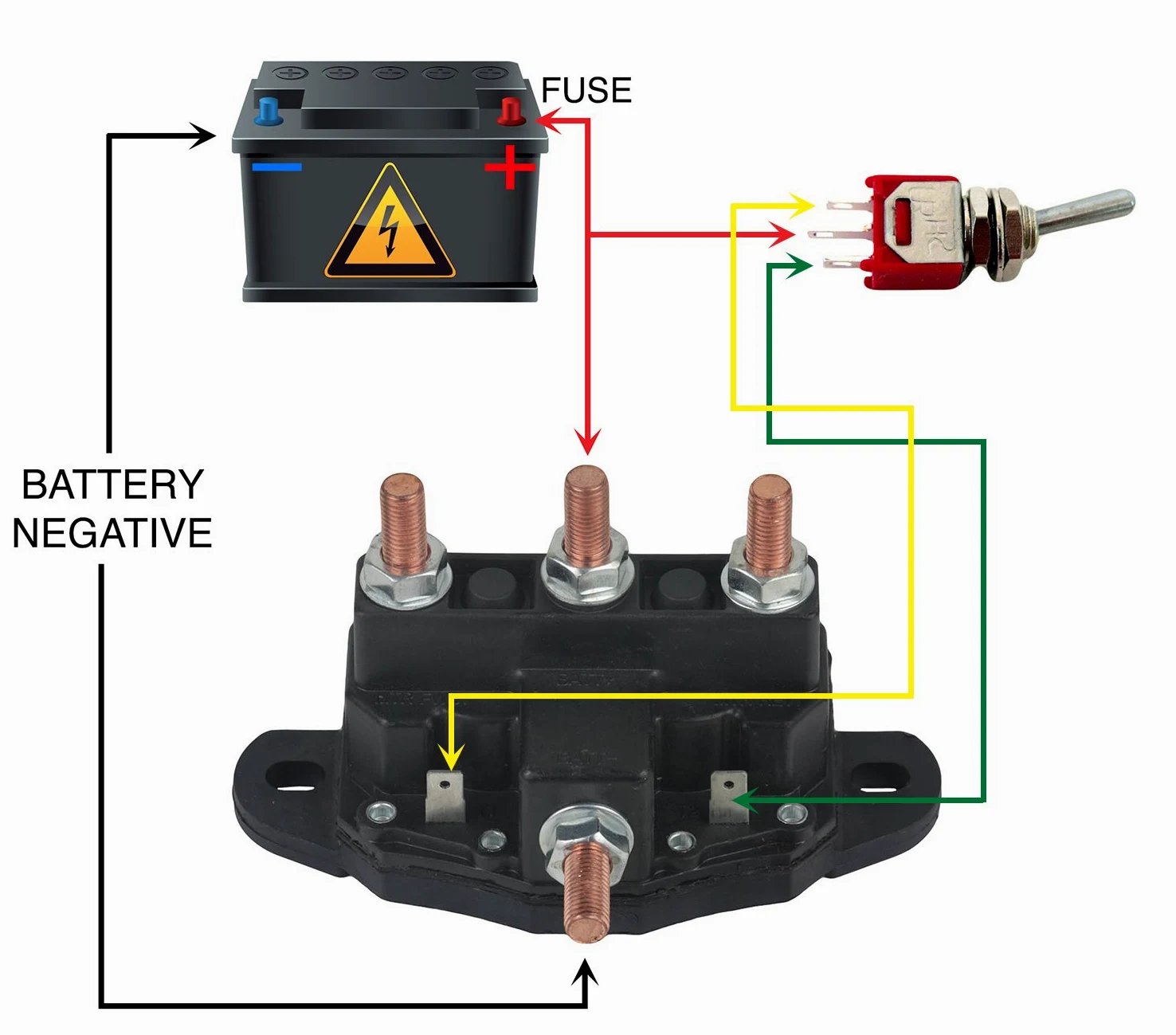 New interruptor de solenoide 12 V compatible con windlasses 214 – 1231 A11 2141211 A11 2141231 A11 24450