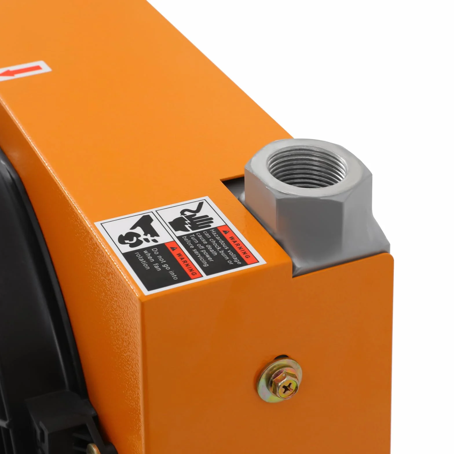 Enfriador de aire hidráulico de 120 W, rendimiento de refrigeración 6000 kcal/h, caudal de líquido 100L/min, enfriador de aceite refrigerado por aire para maquinaria agrícola, excavadoras