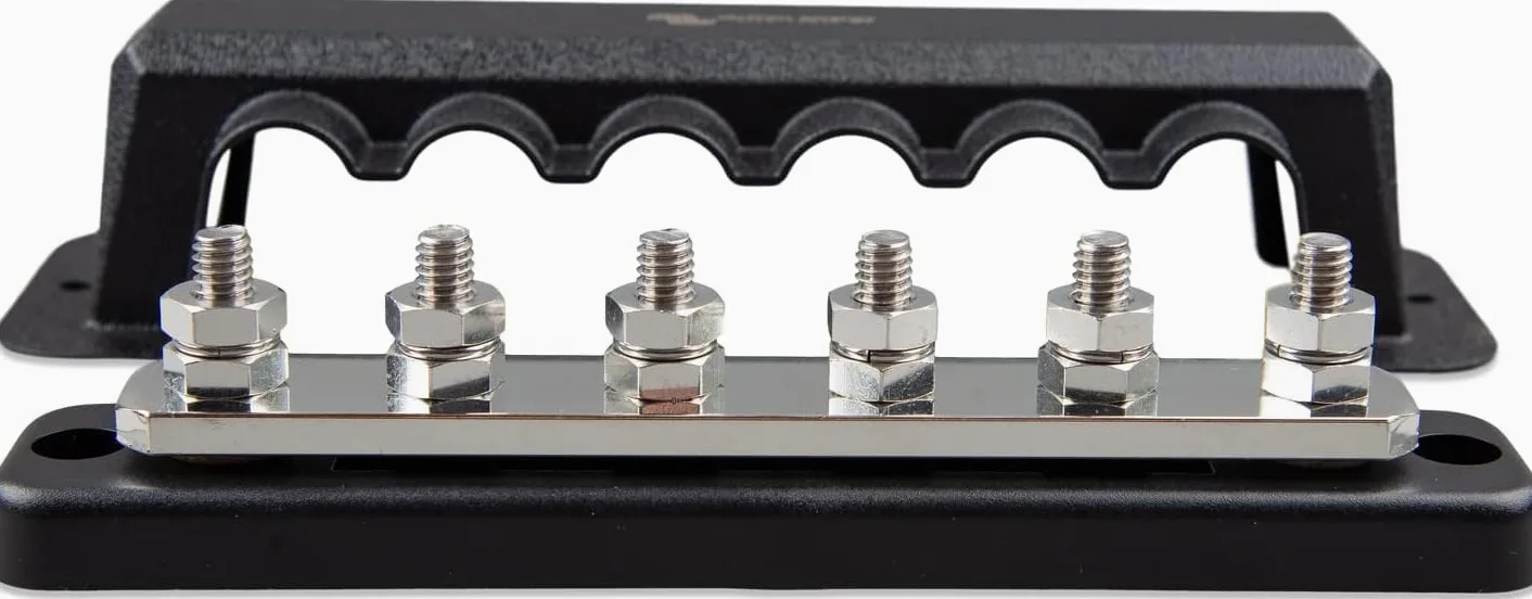 Victron Energy Busbar 250A 6P con cubierta