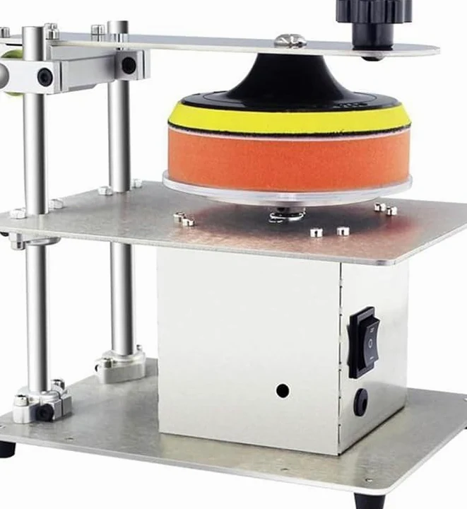 Máquina pulidora y reparación de discos de DVD/CD, 7 velocidades ajustables 1000-6000r/min, chasis de acero inoxidable para una eliminación eficaz de arañazos y recuperación de datos