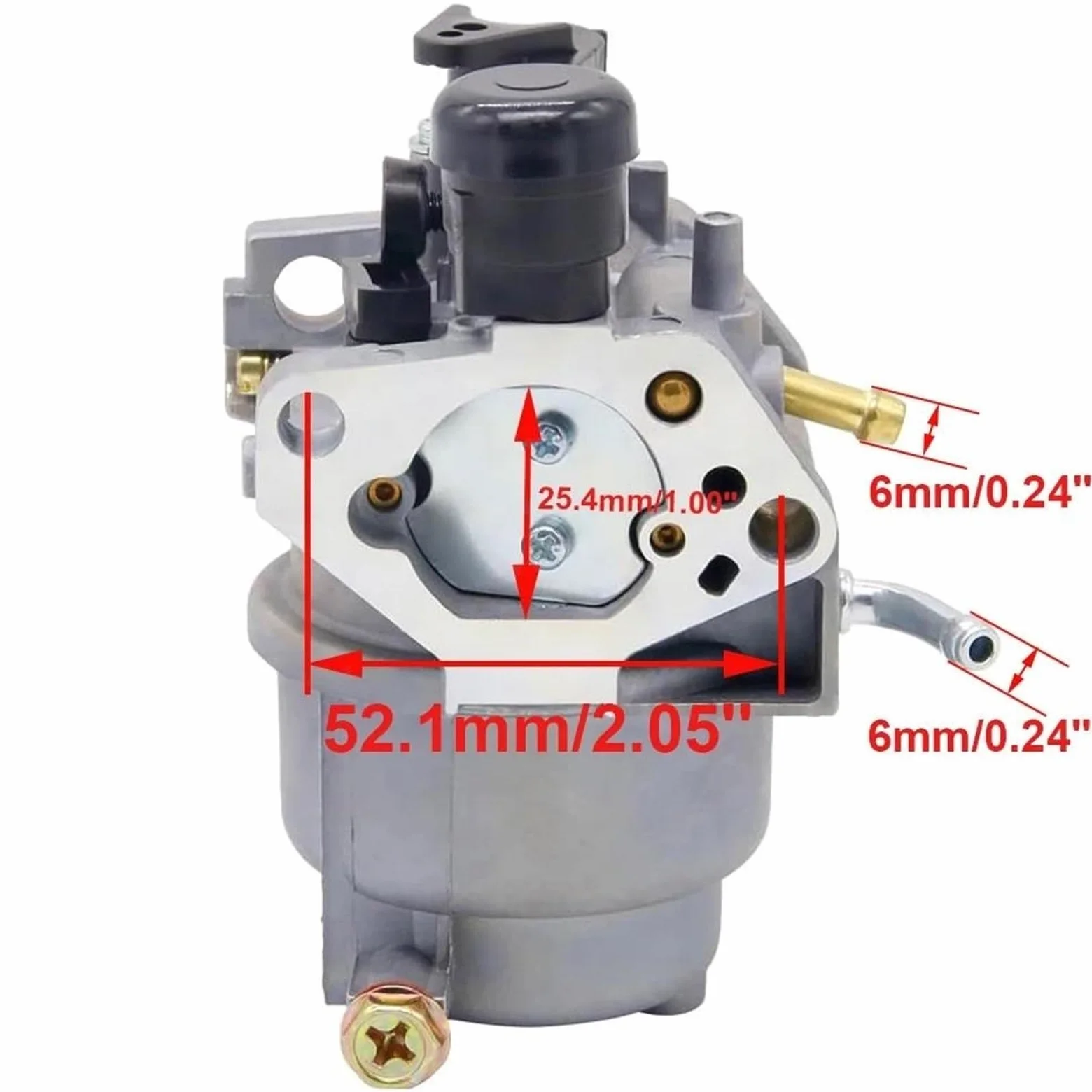 carburador Para tractor de césped HT3813 HT3813K1 HT4213 conjunto carburador con juego juntas línea combustible 6100-ZA0-L01
