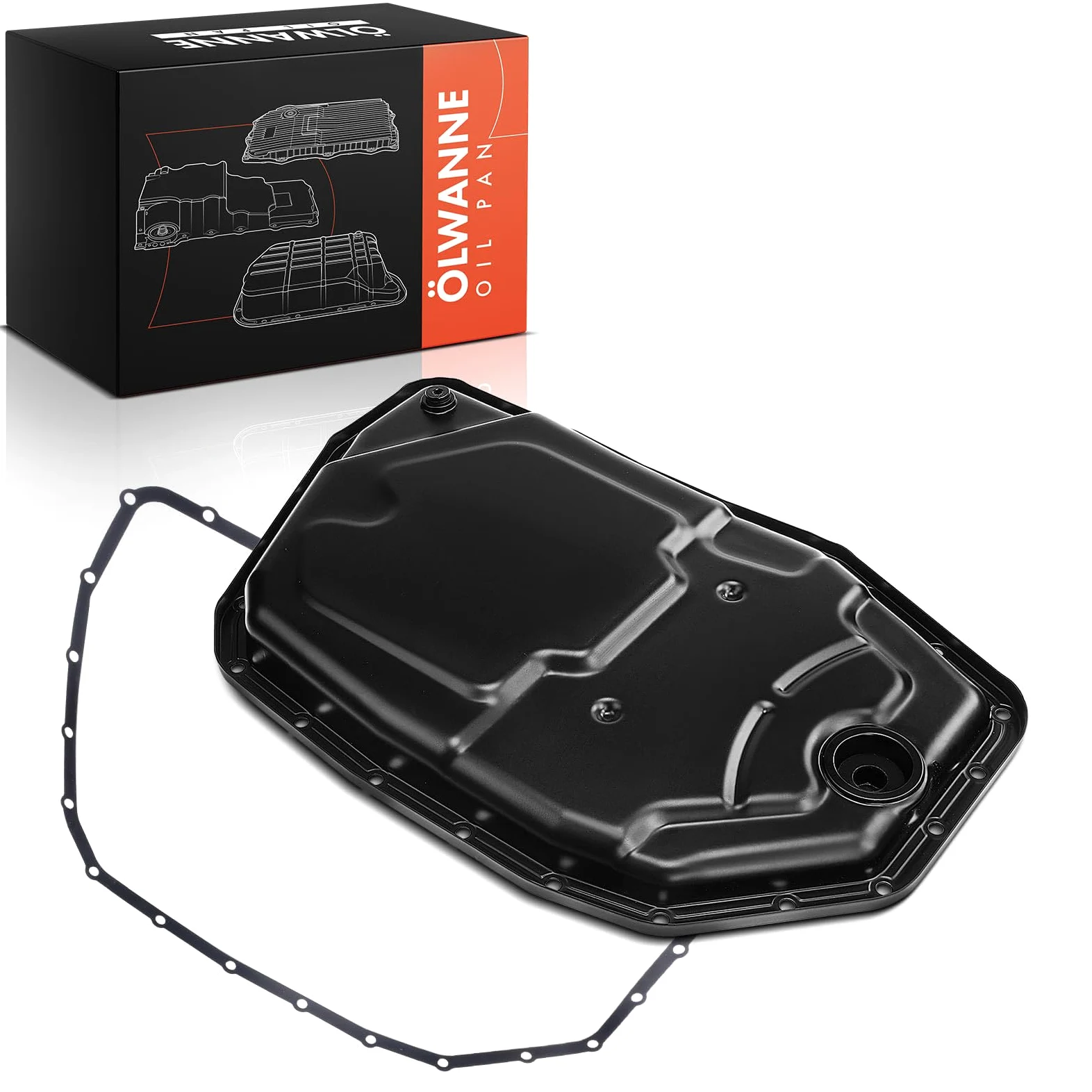 Frankberg Cárter de aceite 09L321359 | Compatible con: A4 8EC, A8 4E2 4E8, A6 4F2, A6 Avant 4F5, A4 Avant 8ED