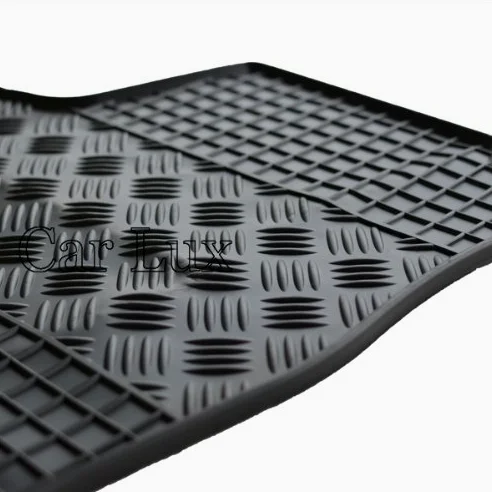 Car Lux DUO06036 - Alfombra Protector Maletero + Alfombras Alfombrillas de Goma a Medida para Toyota C-HR CHR Desde 2016-