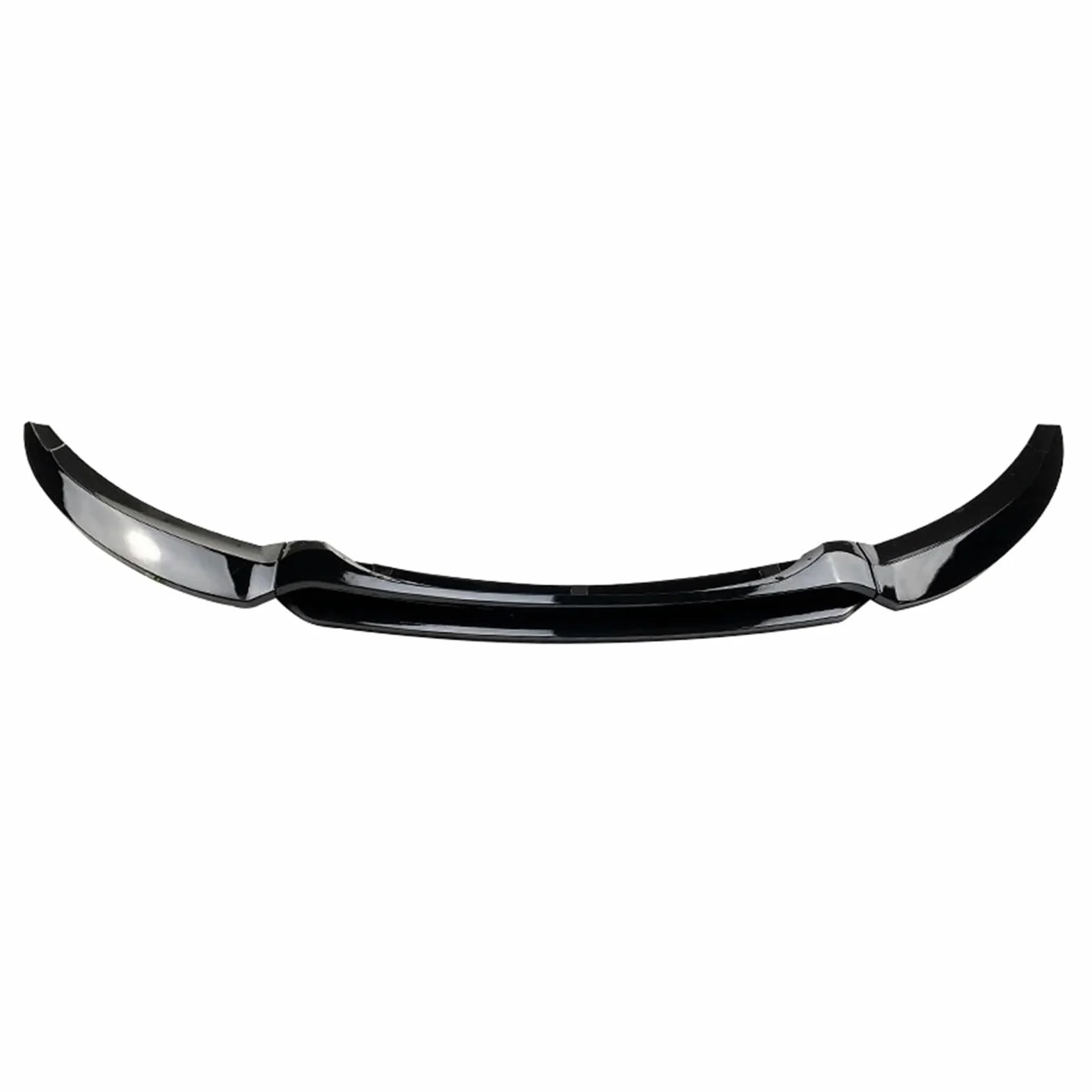 Coche Alerón Delantero para BMW para Serie 1 E82 E88 2008-2013 Kit Carrocería Labio Divisor Parachoques Delantero 4 Piezas Alerón Canard Difusor