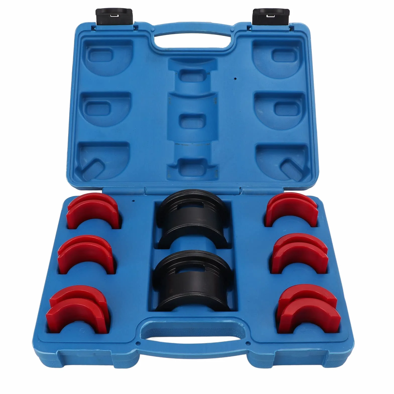 Herramienta de Controlador de Sello de Horquilla Delantera, Noslip Grip 35-50 Mm Forma de Brida Herramienta de Instalación de Sellos de Aceite del Cuerpo para Motocicletas Bicicletas