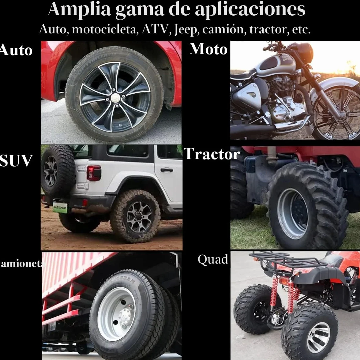 Kit Reparación Neumáticos,70pcs Kit Repara Pinchazos Coche,Kit Antipinchazos Moto,Herramienta Reparacion Pinchazos con 30pcs Mecha Pinchazos para Coche/Moto/Camiones/ATV/Tractores/SUV/Furgonetas y Más