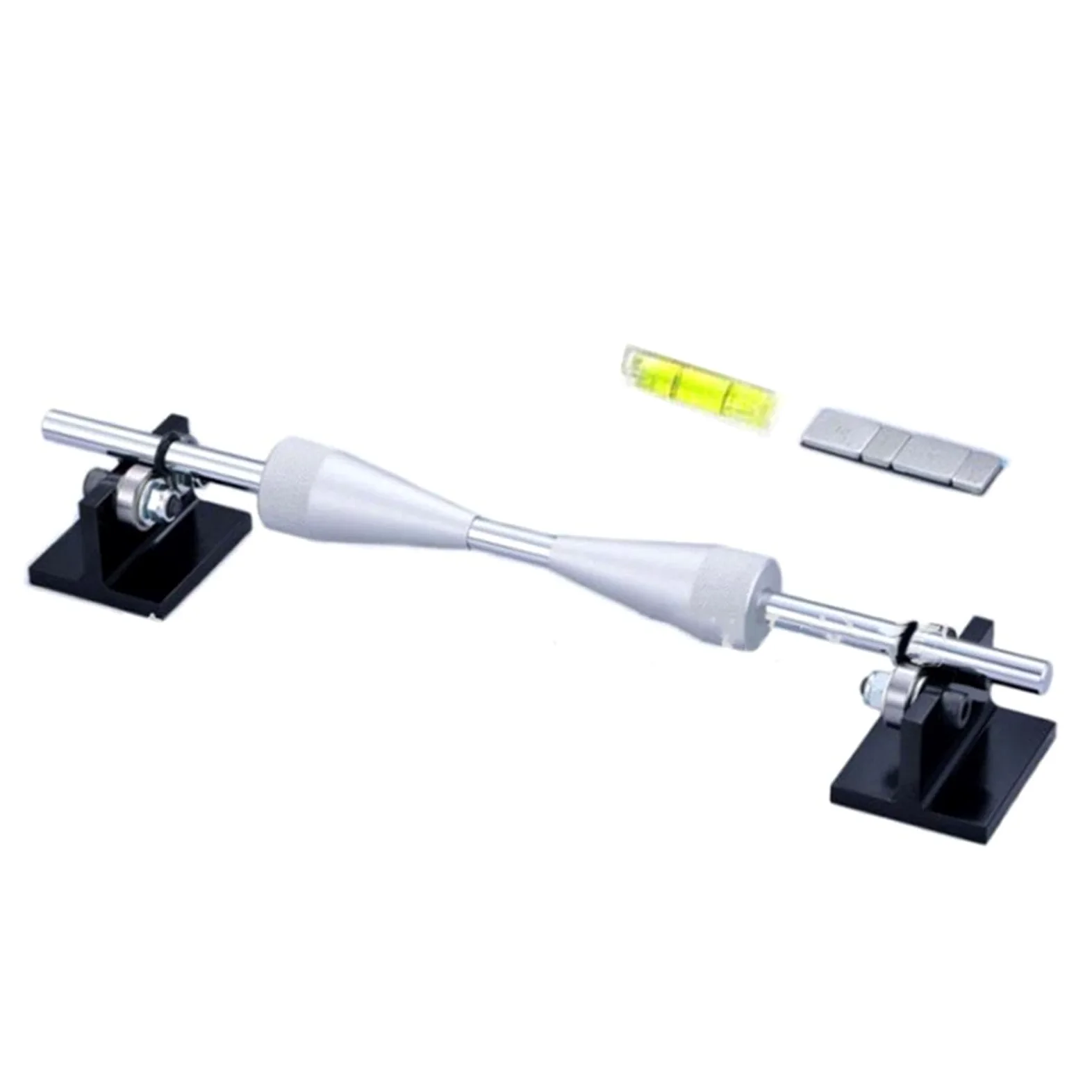 Ailan Equilibrador de ruedas de bicicleta, herramienta portátil de aleación de aluminio para reparar ruedas de motocicleta y centrar neumáticos de
