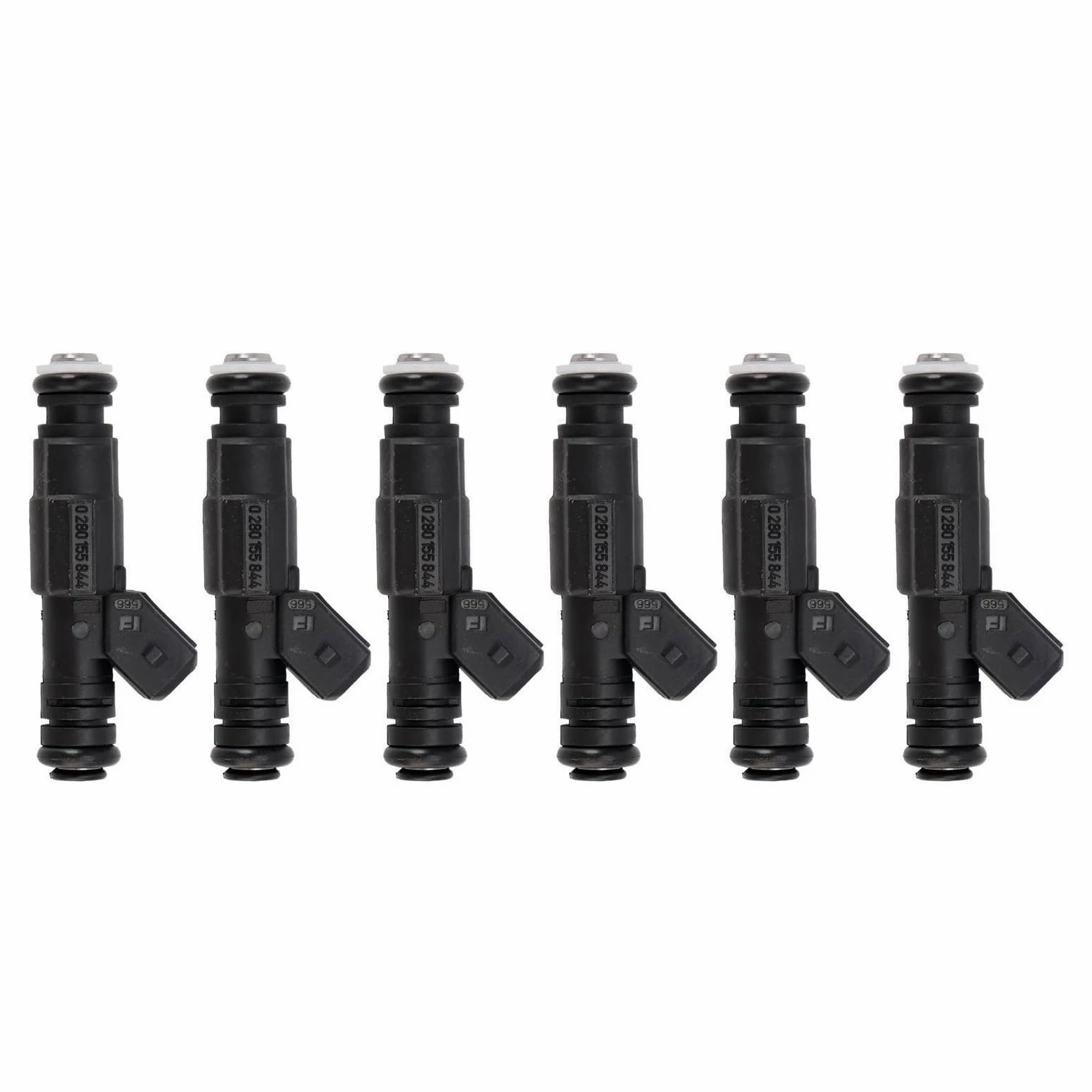 Boquilla de inyector de coche Inyector de combustible 6 uds para Ford Falcon AU 4.0L para Jeep Cherokee Commander 0280155844