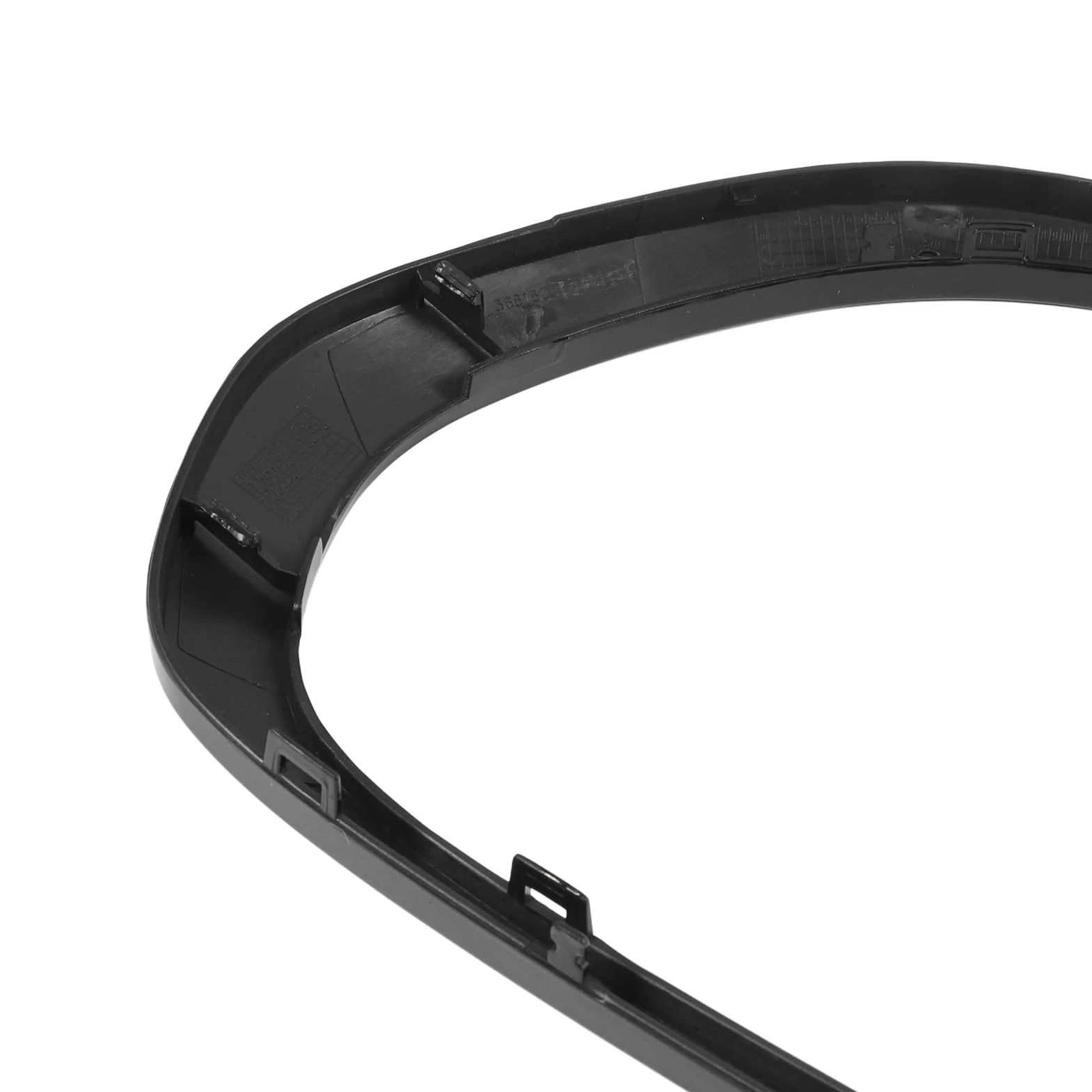 Fydun Entorno de la Parrilla Delantera Embellecedores de la Cubierta de la Moldura Envolvente de la Parrilla en Negro Brillante Reemplazo para Mini F55 F56 F57 One S JCW 2014+