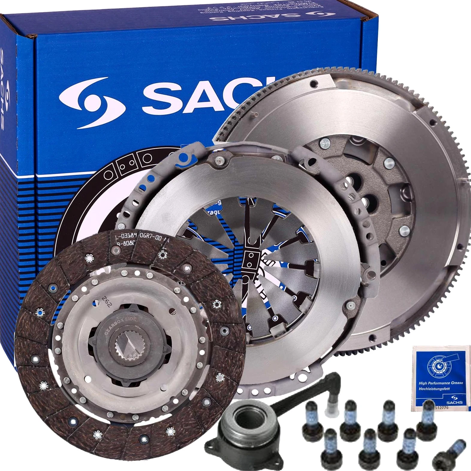 SACHS 2290 601 084 Kit De Embrague DMF Module con CSC Compatible Con Volkswagen Golf IV (1J1) 1997-2008 y otros vehículos | Compatible con: Ford Galaxy I, Seat Alhambra, Skoda Octavia I Combi, VW Bora I, Bora Variant, Golf IV, Golf IV Variant