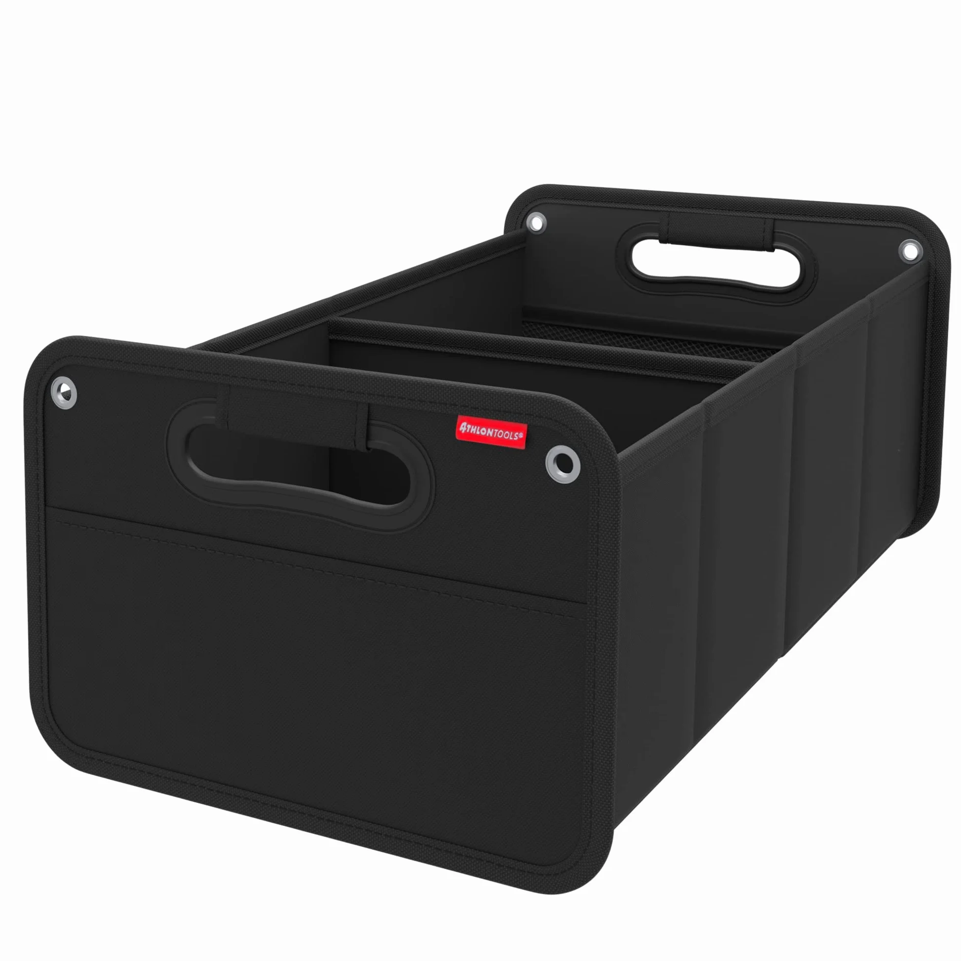 ATHLON TOOLS Bolsa organizadora para el maletero, caja plegable para el coche, reforzada y robusta, antideslizante